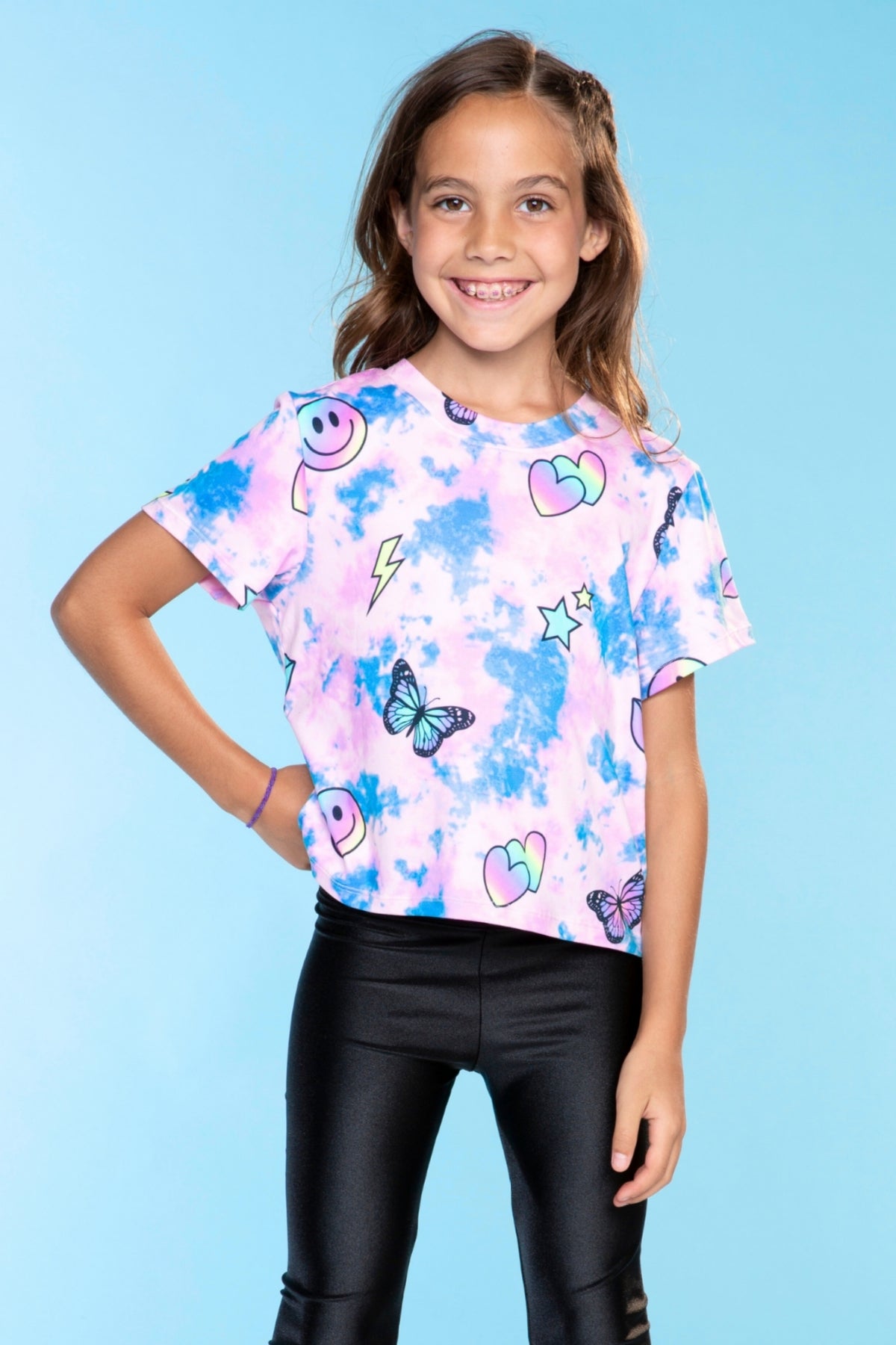 Simply Soft Easy Tee - Rainbow Star Peace Love - NEW!