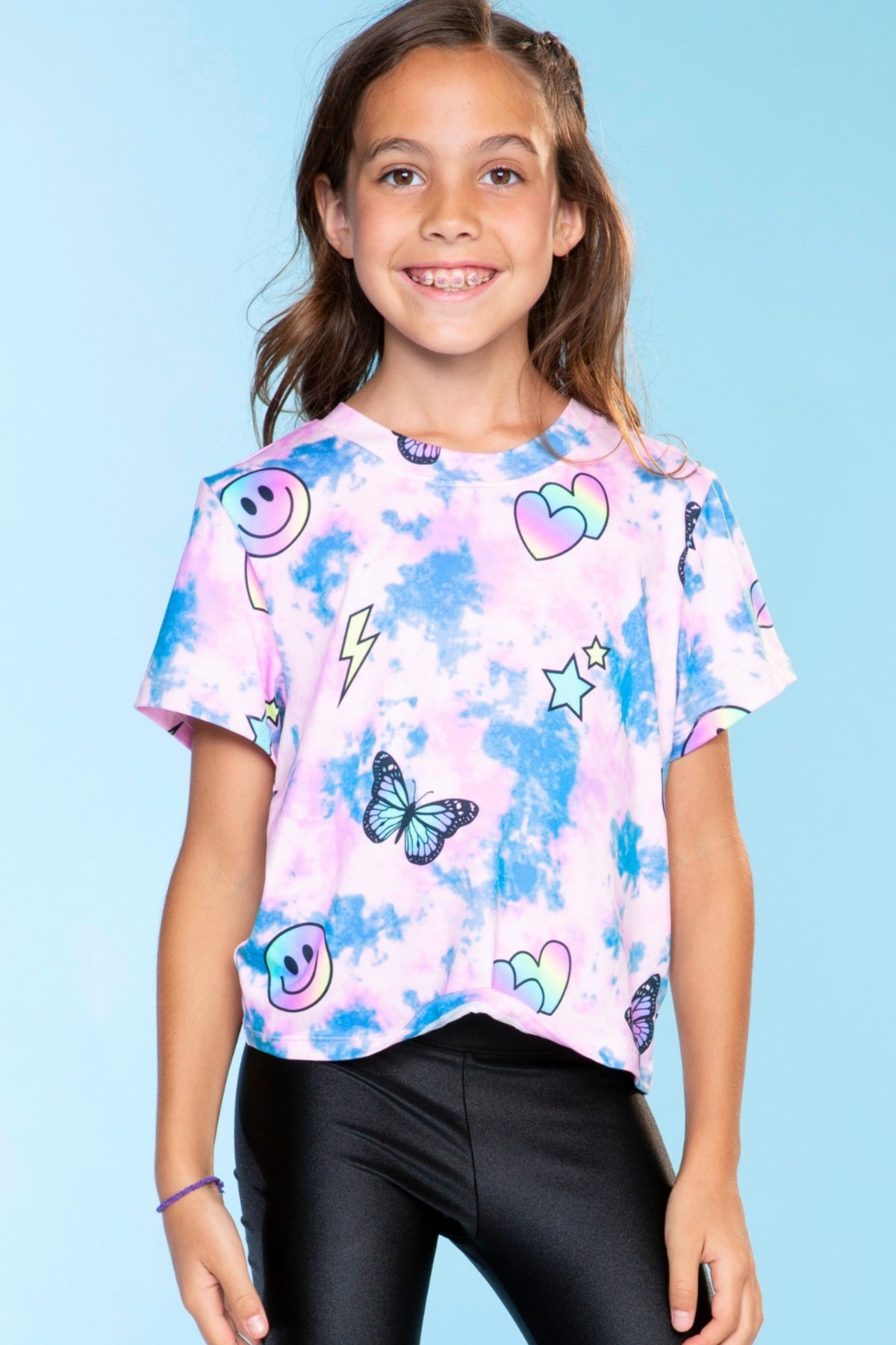 Simply Soft Easy Tee - Rainbow Star Peace Love - NEW!