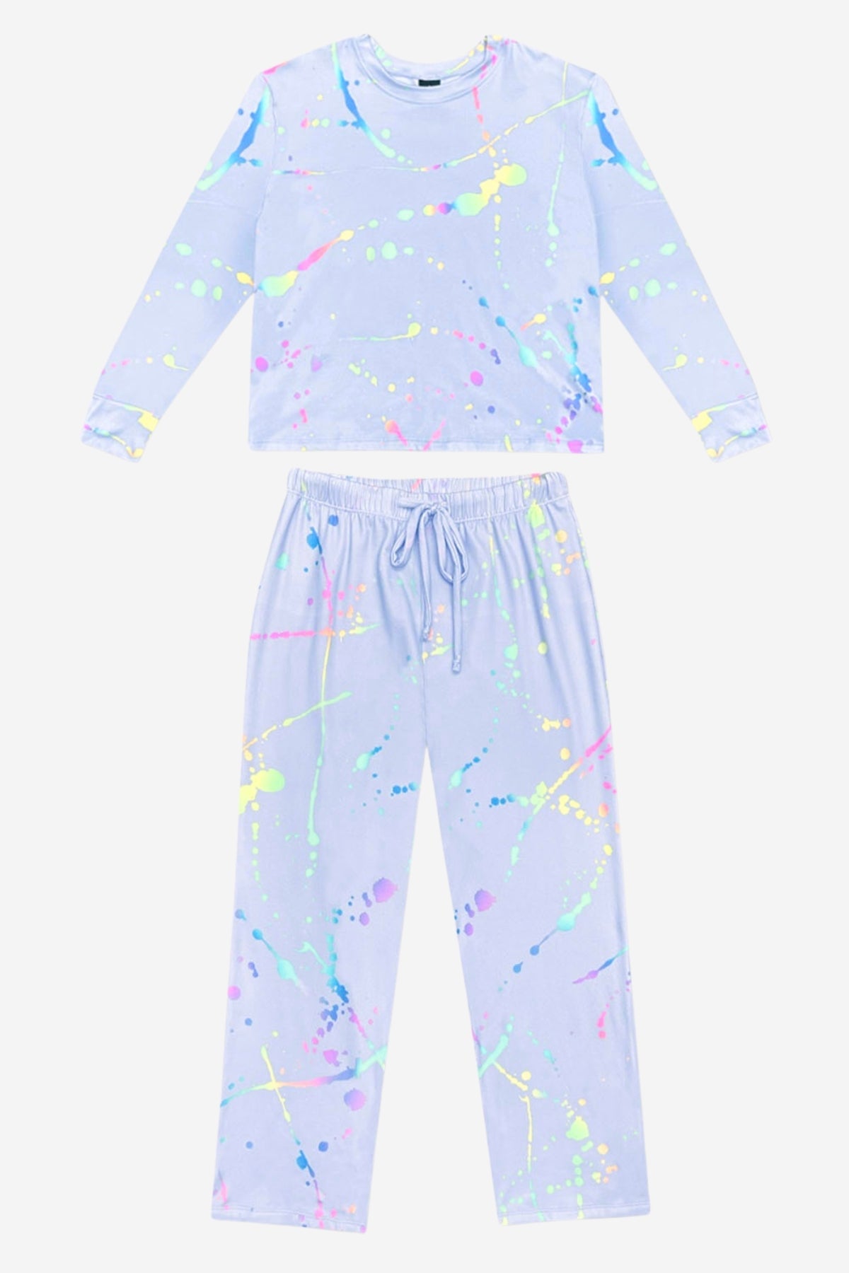 Simply Soft Long Sleeve Easy Tee & Karate Pant - Lavender Capybara