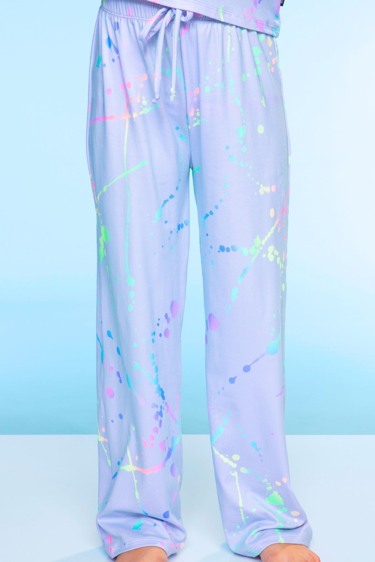 Simply Soft Long Sleeve Easy Tee & Karate Pant - Ivory Cherries & Bears