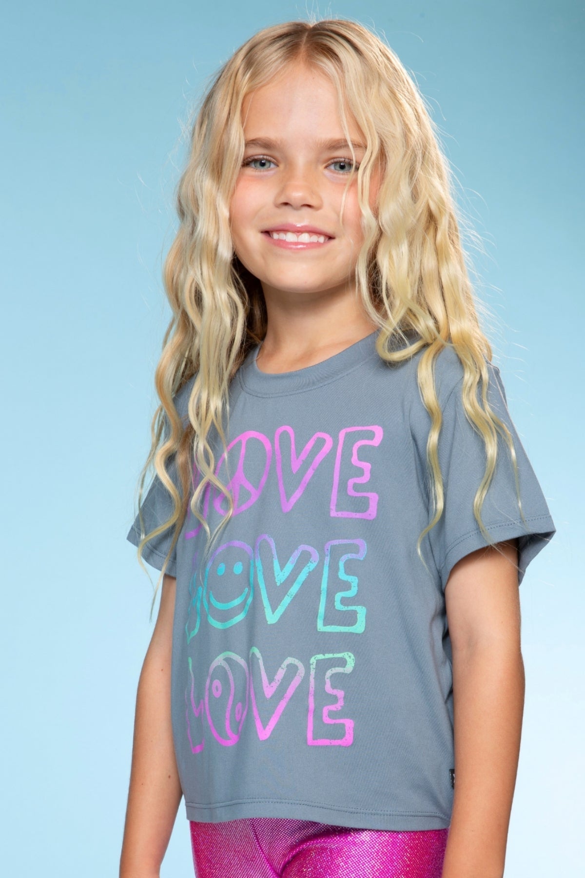Simply Soft Easy Tee - Rainbow Star Peace Love - NEW!