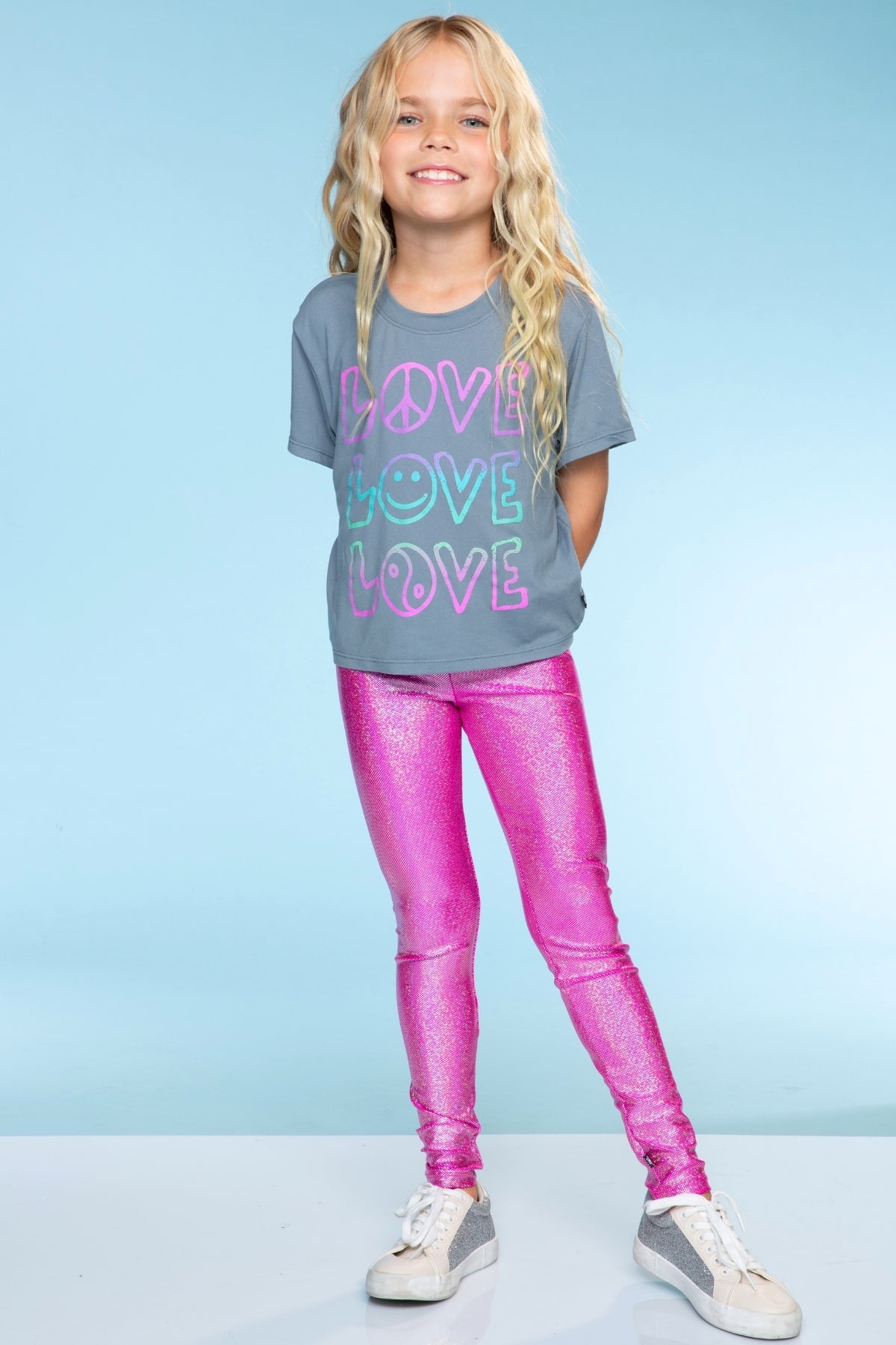 Simply Soft Easy Tee - Rainbow Star Peace Love - NEW!