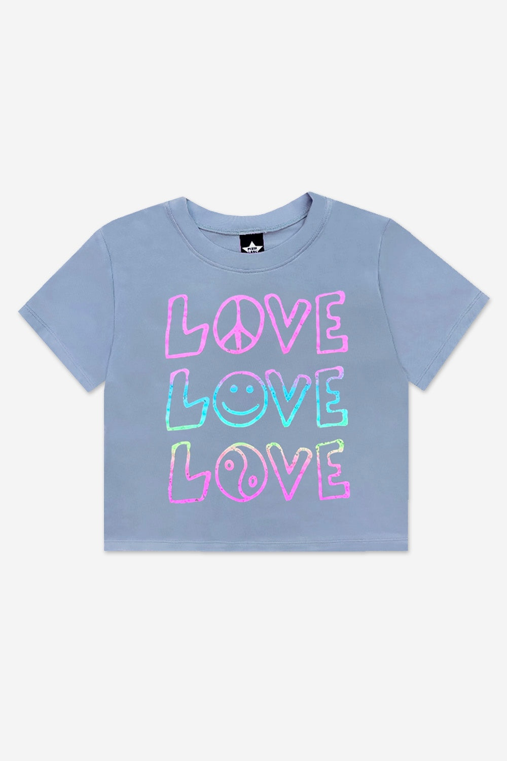 Simply Soft Easy Tee - Rainbow Star Peace Love - NEW!