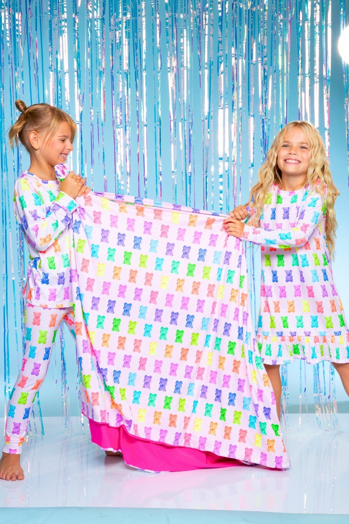 Simply Soft Reversible Blanket - Rainbow S'Mores - NEW!