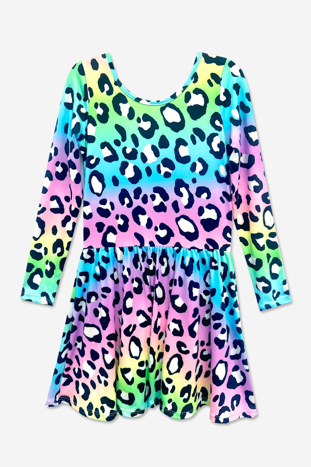 Simply Soft Long Sleeve Be Happy Dress.. - Rainbow Star