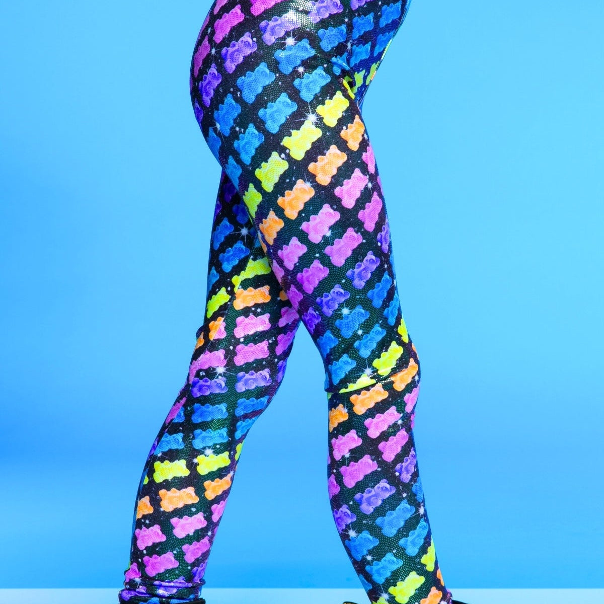 Glitter Foil High Shine Legging