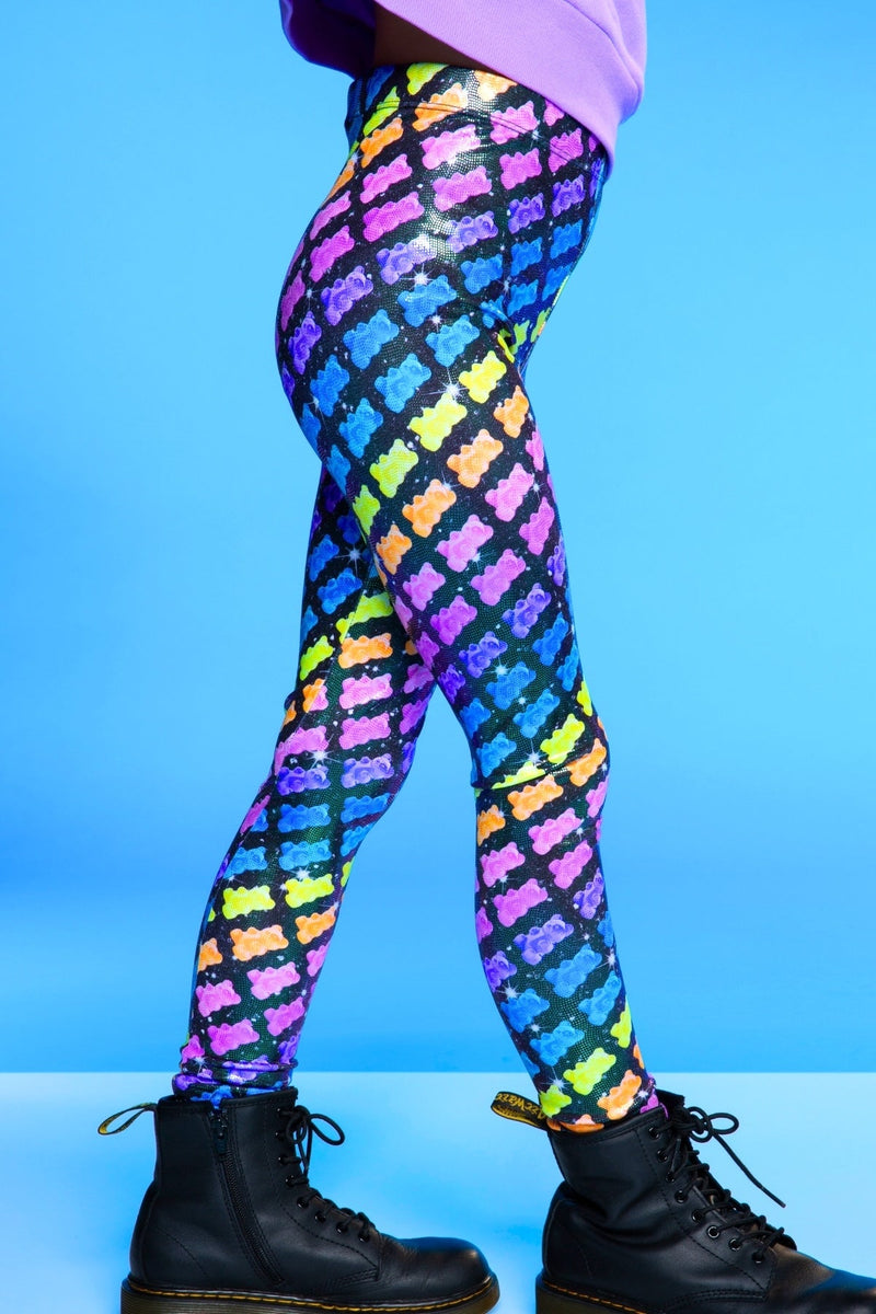 Glitter Foil High Shine Legging