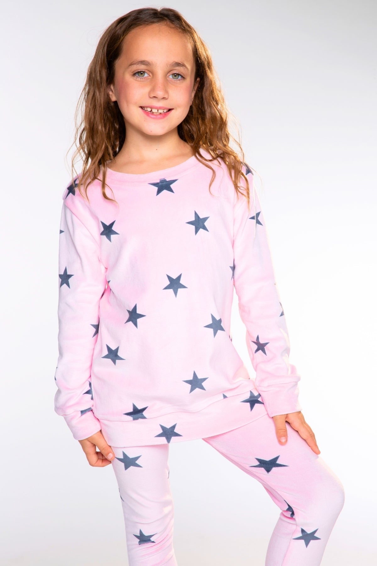 Long Sleeve Velour Set - Lilac Bows - LOVE!