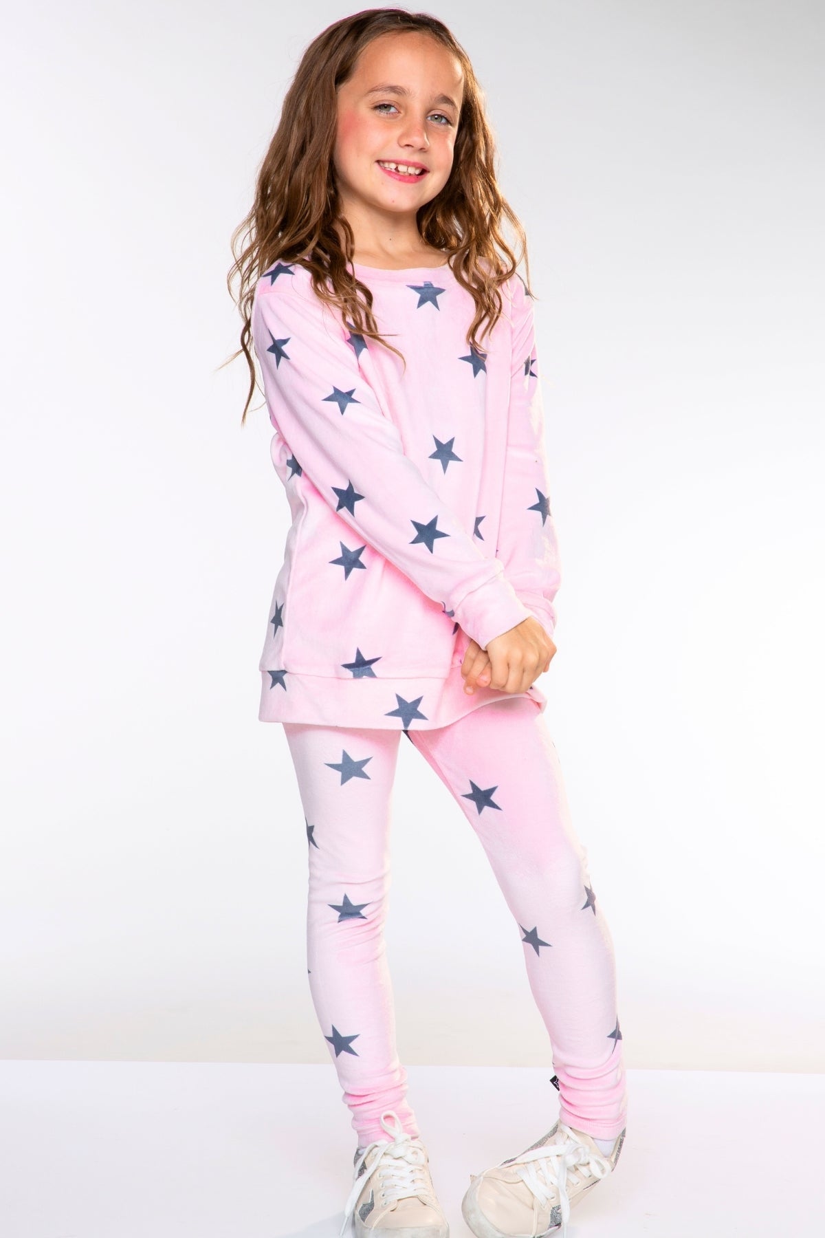 Long Sleeve Velour Set - Lilac Bows - LOVE!