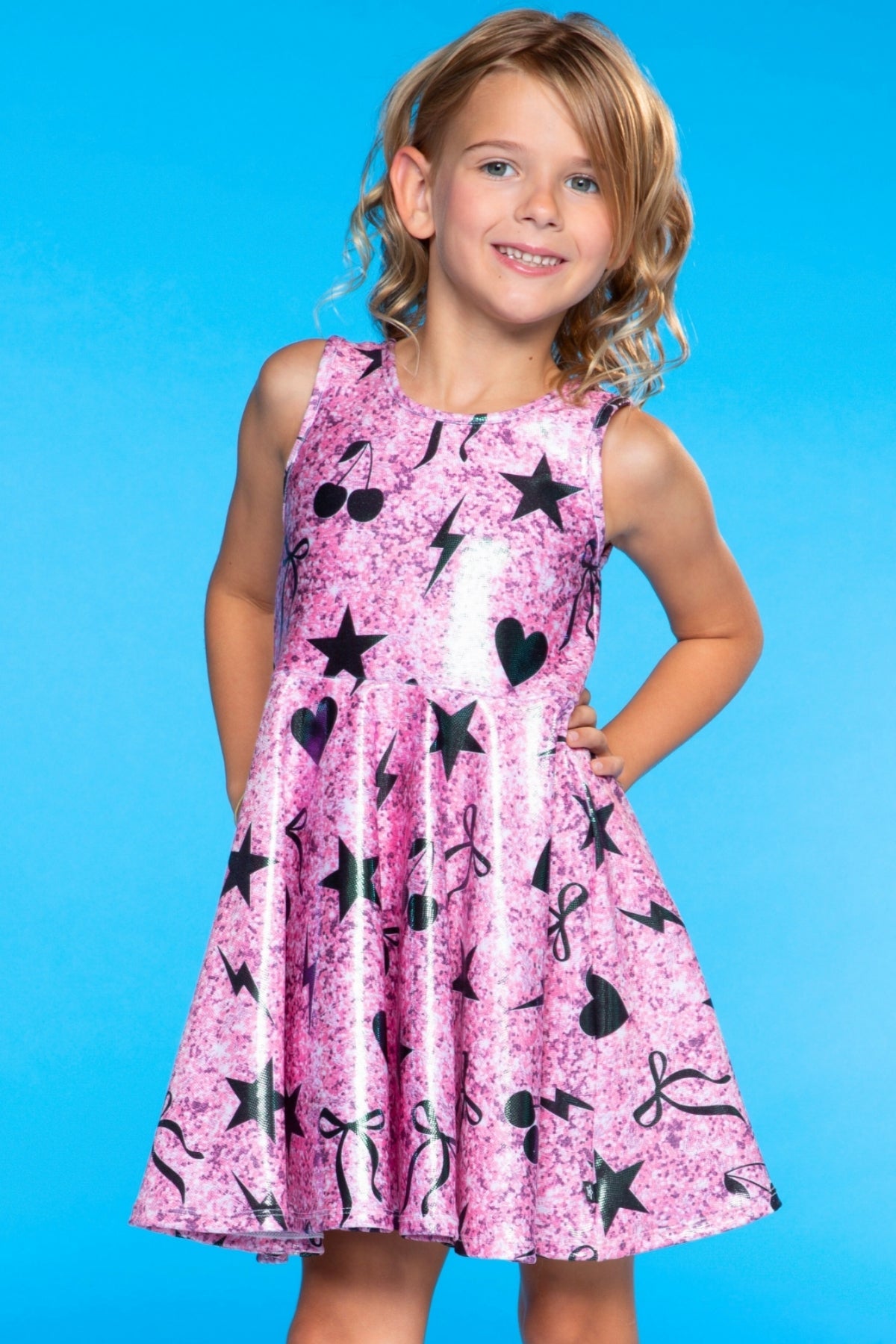 High Shine Super Twirl Dress - Rainbow Gummy Bear
