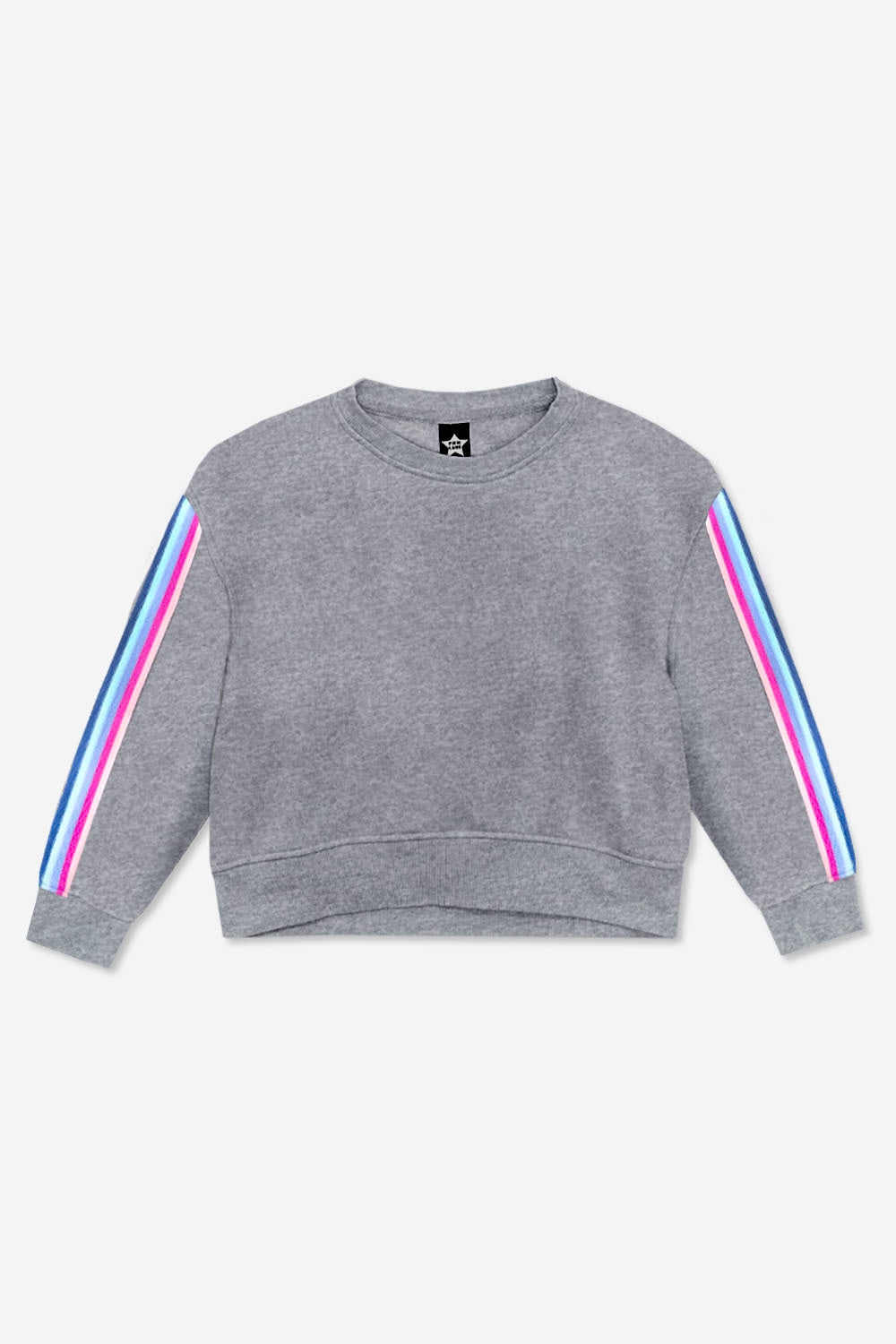 Cotton Soft French Terry Everyday Sweatshirt - Pink Rose Bow