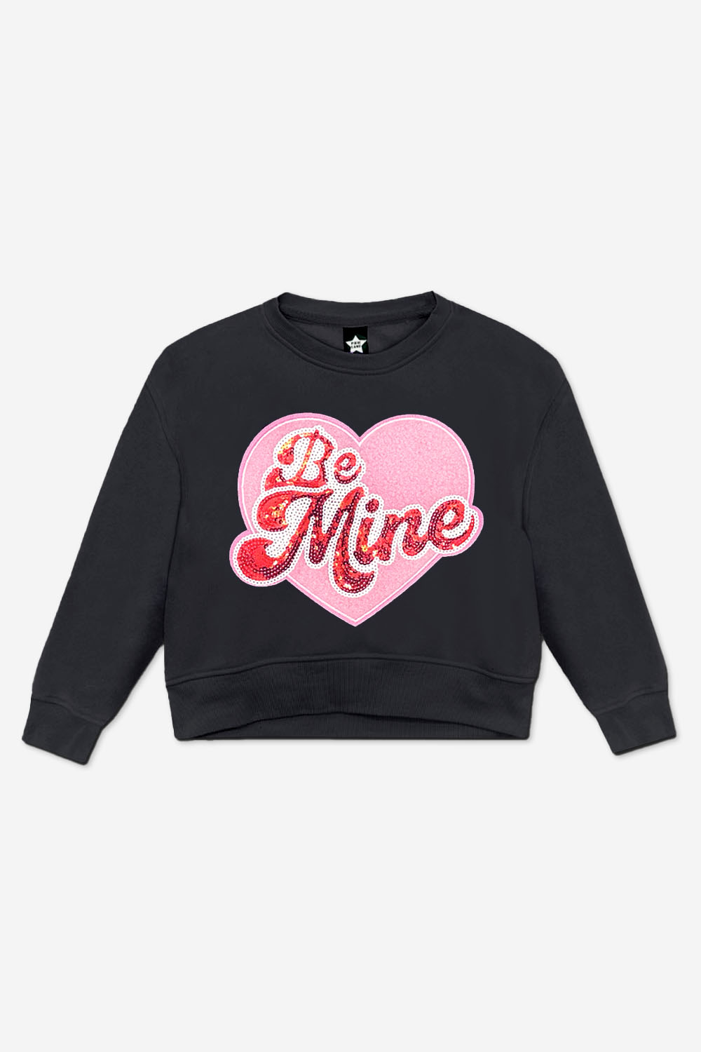 Cloud Soft French Terry Everyday Sweatshirt - Pink Daisy Rainbow
