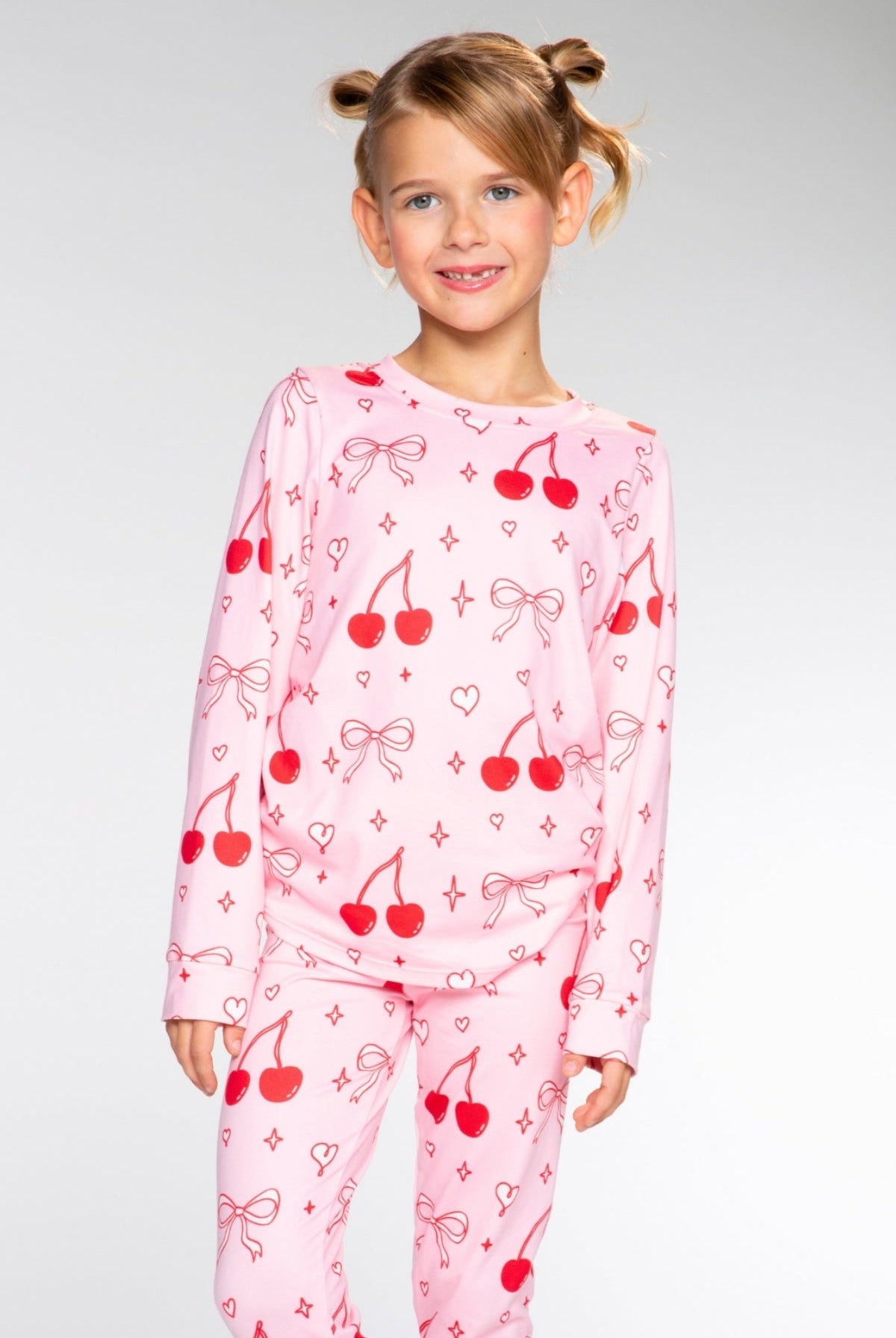 Simply Soft Long Sleeve Crew & Slim Lounge Bottom