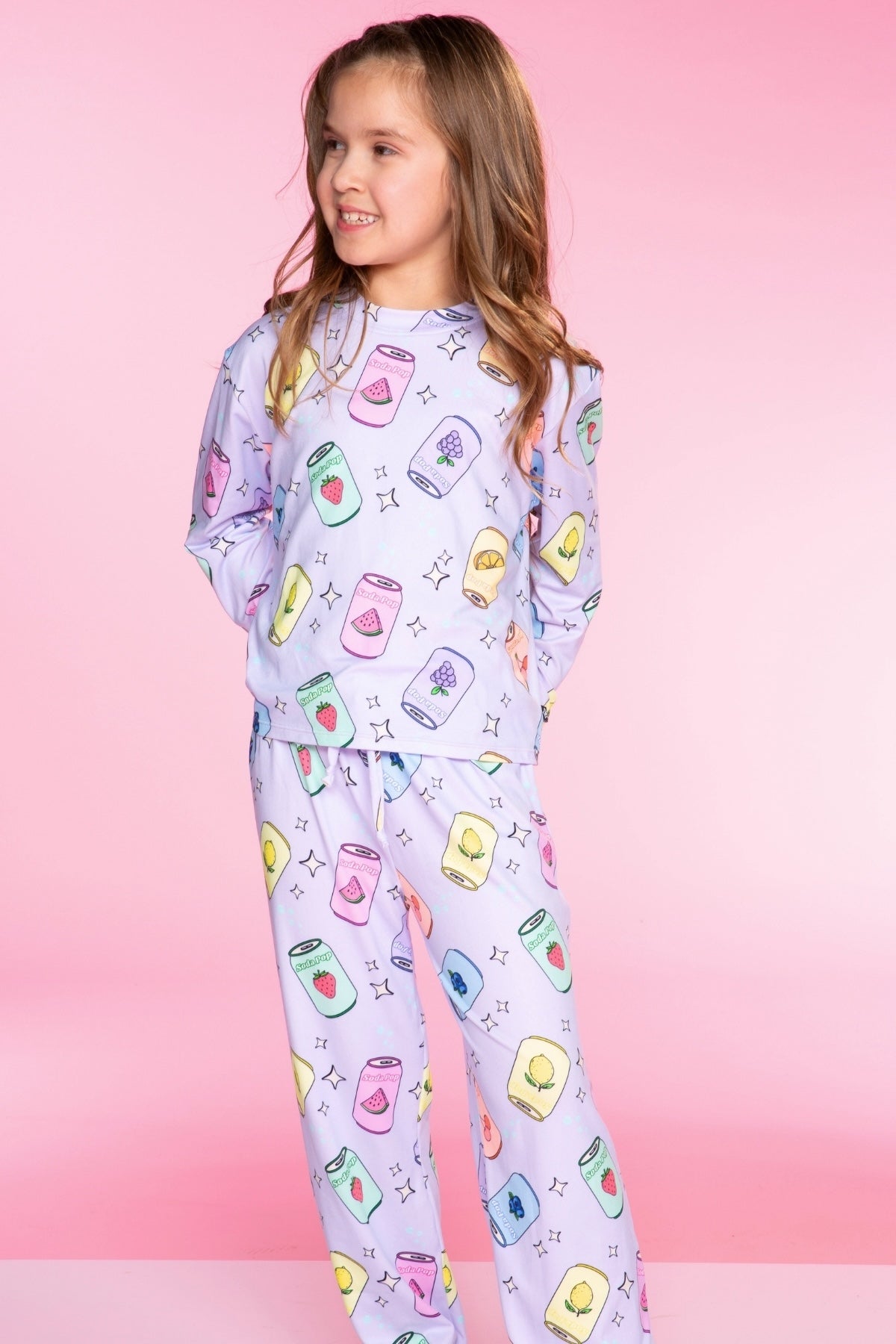Simply Soft Long Sleeve Easy Tee & Karate Pant - Lavender Capybara