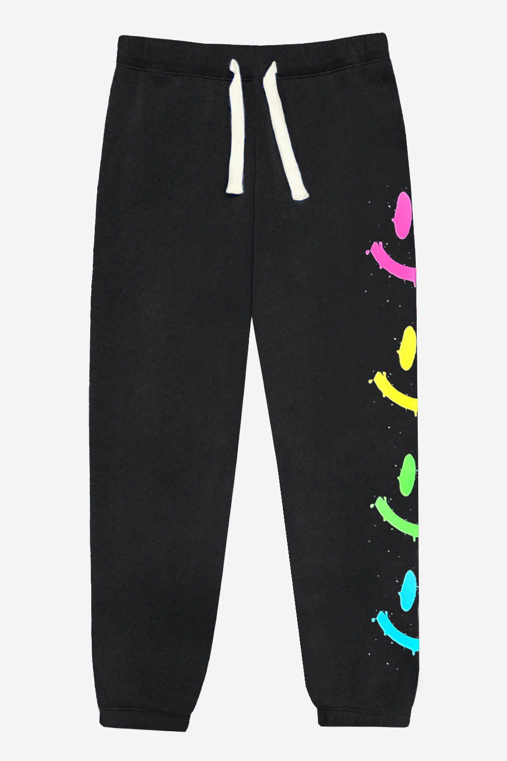 Cloud Soft French Terry Sweatpant - Bubble Gum Pink Palm