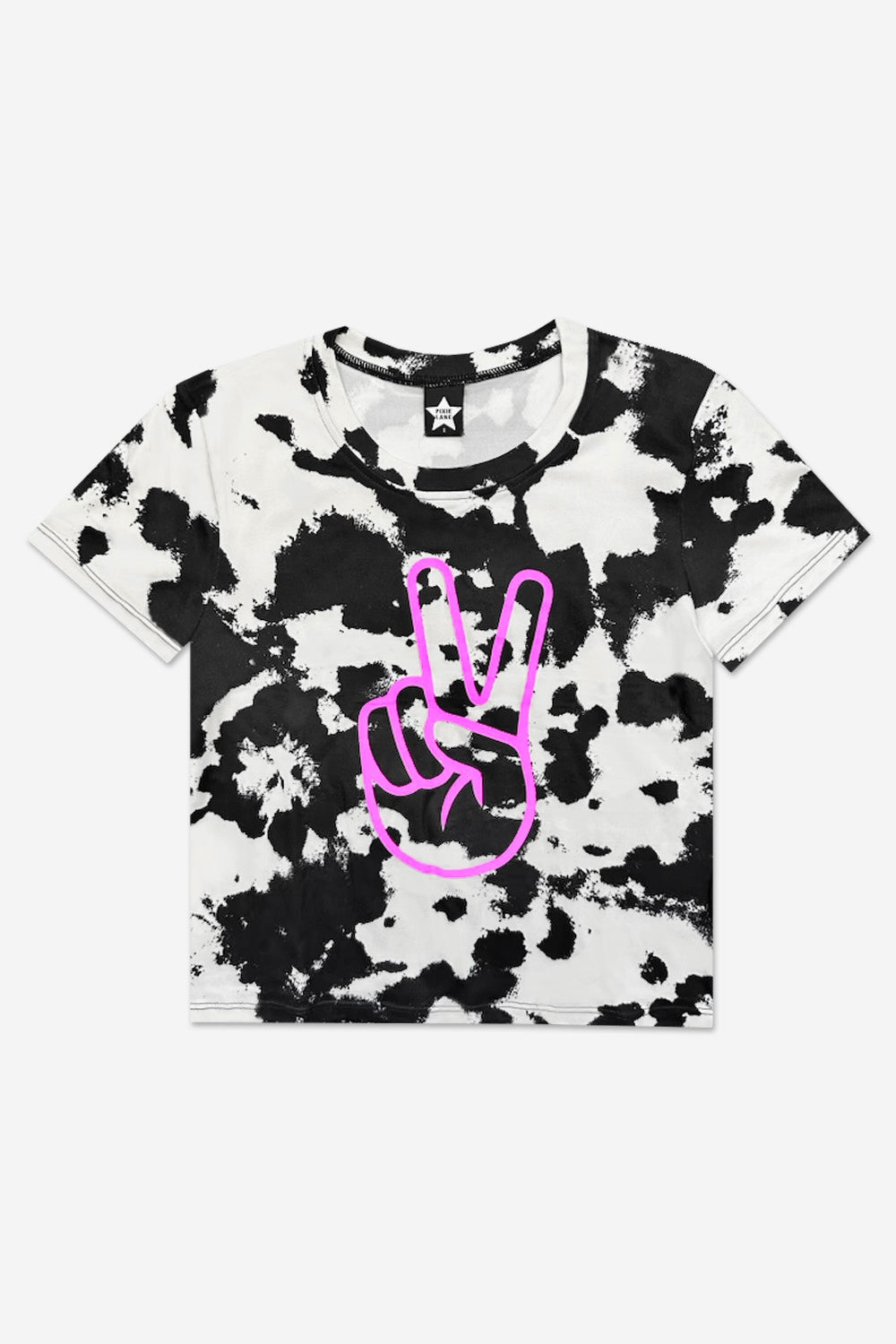 Simply Soft Easy Tee. - Ivory Gingham Daydream