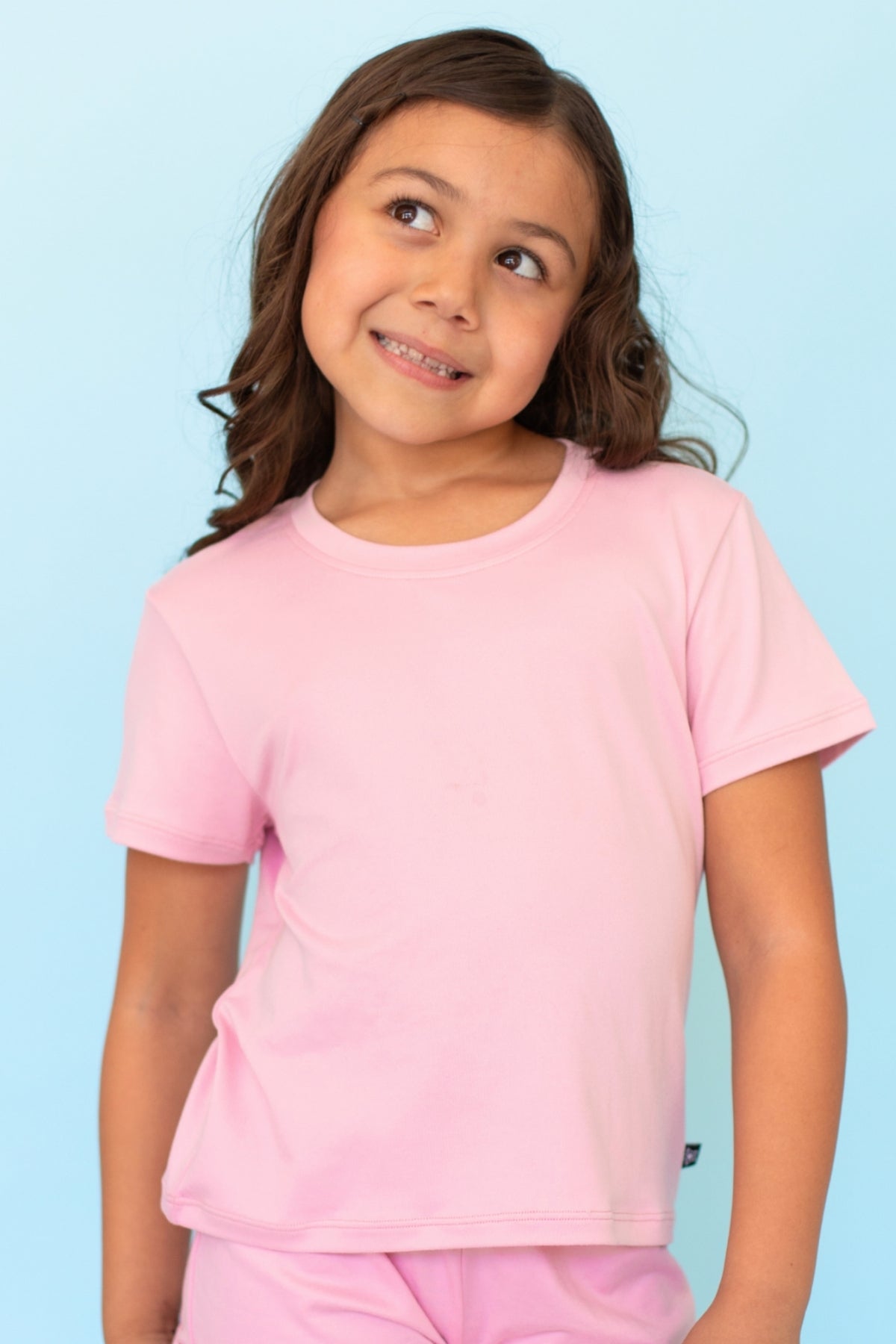 Simply Soft Easy Tee. - Ivory Gingham Daydream