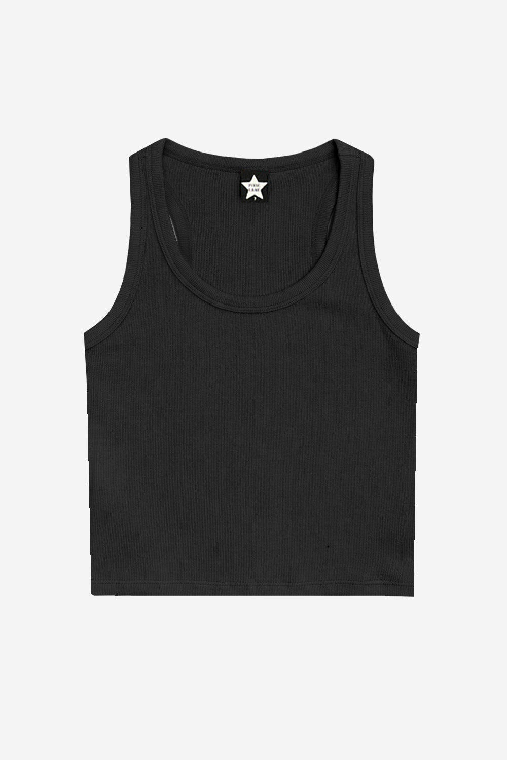 Ultra-Soft Ribbed Scoop Racer Tank - Petal Pink