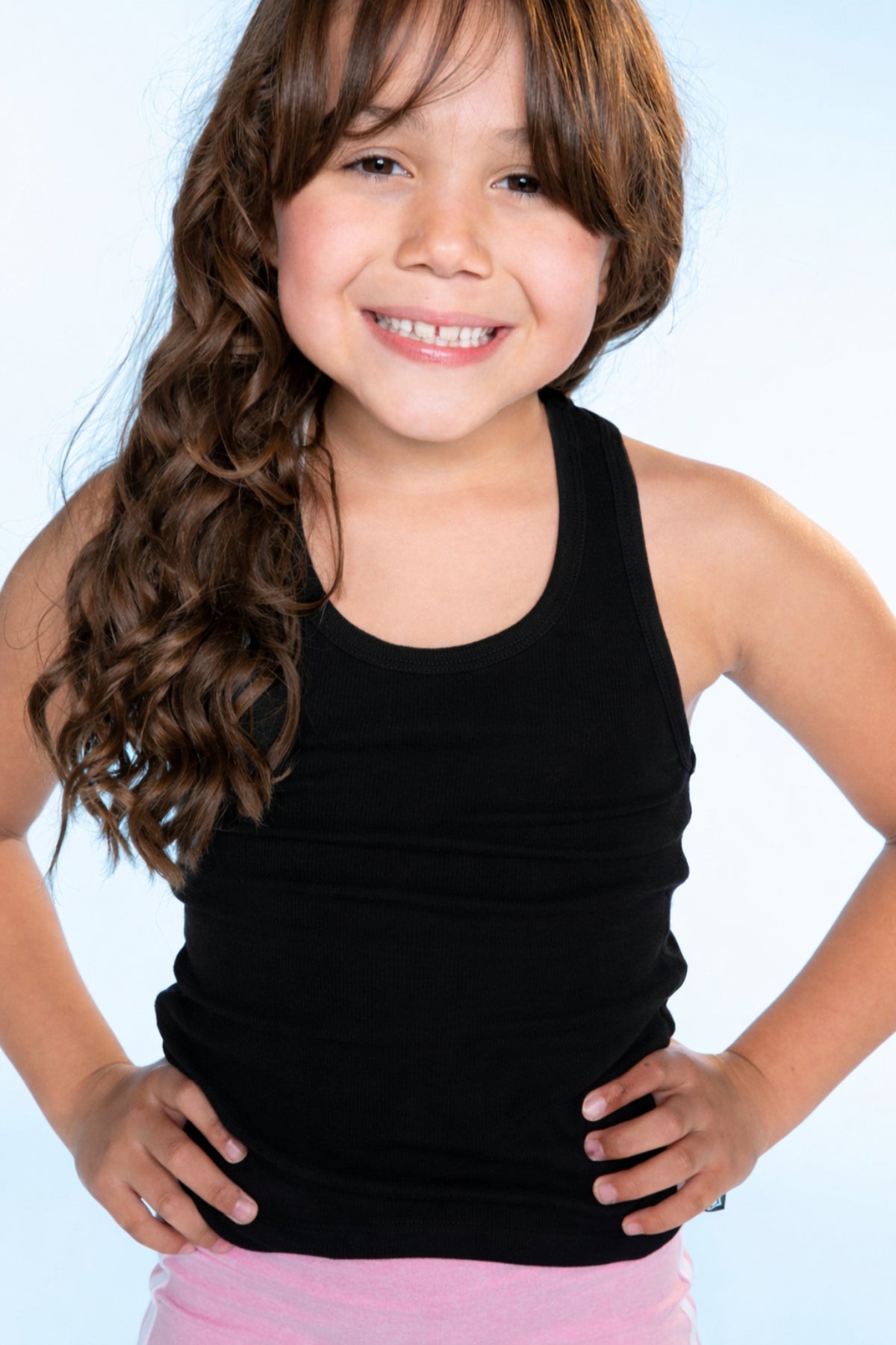 3 Pack Ultra-Soft Ribbed Scoop Racer Tank - Black | White | Petal Pink - NEW!