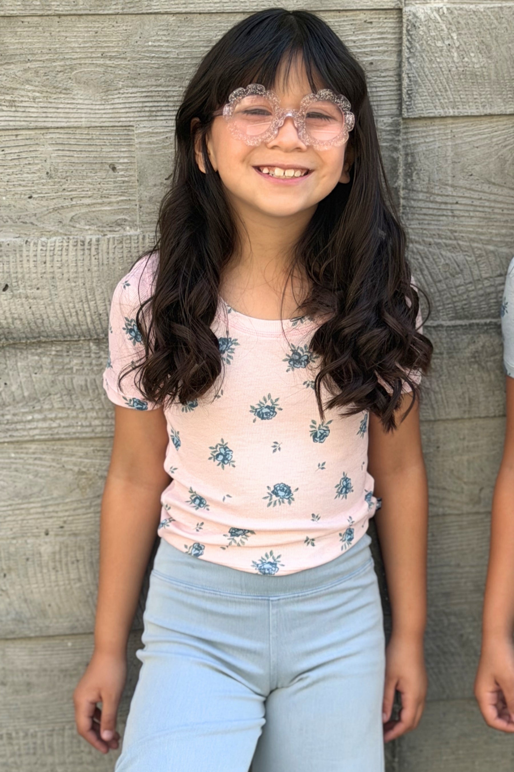 Ultra-Soft Ribbed Fitted Tee - Petal Pink - NEW!