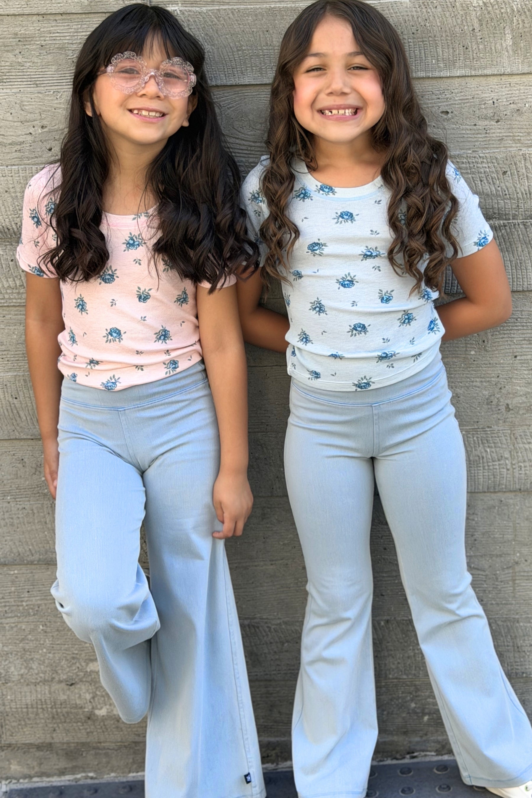 Ultra-Soft Ribbed Fitted Tee - Petal Pink - NEW!