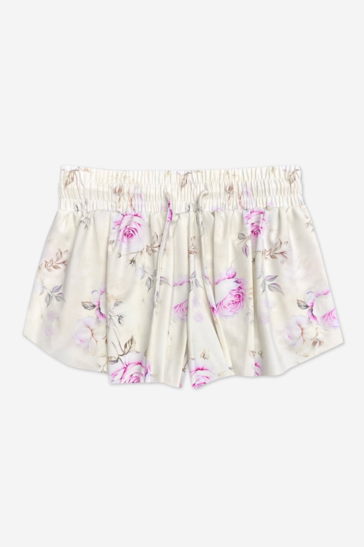 Air Swift Flowy Short - Ivory Blue Floral