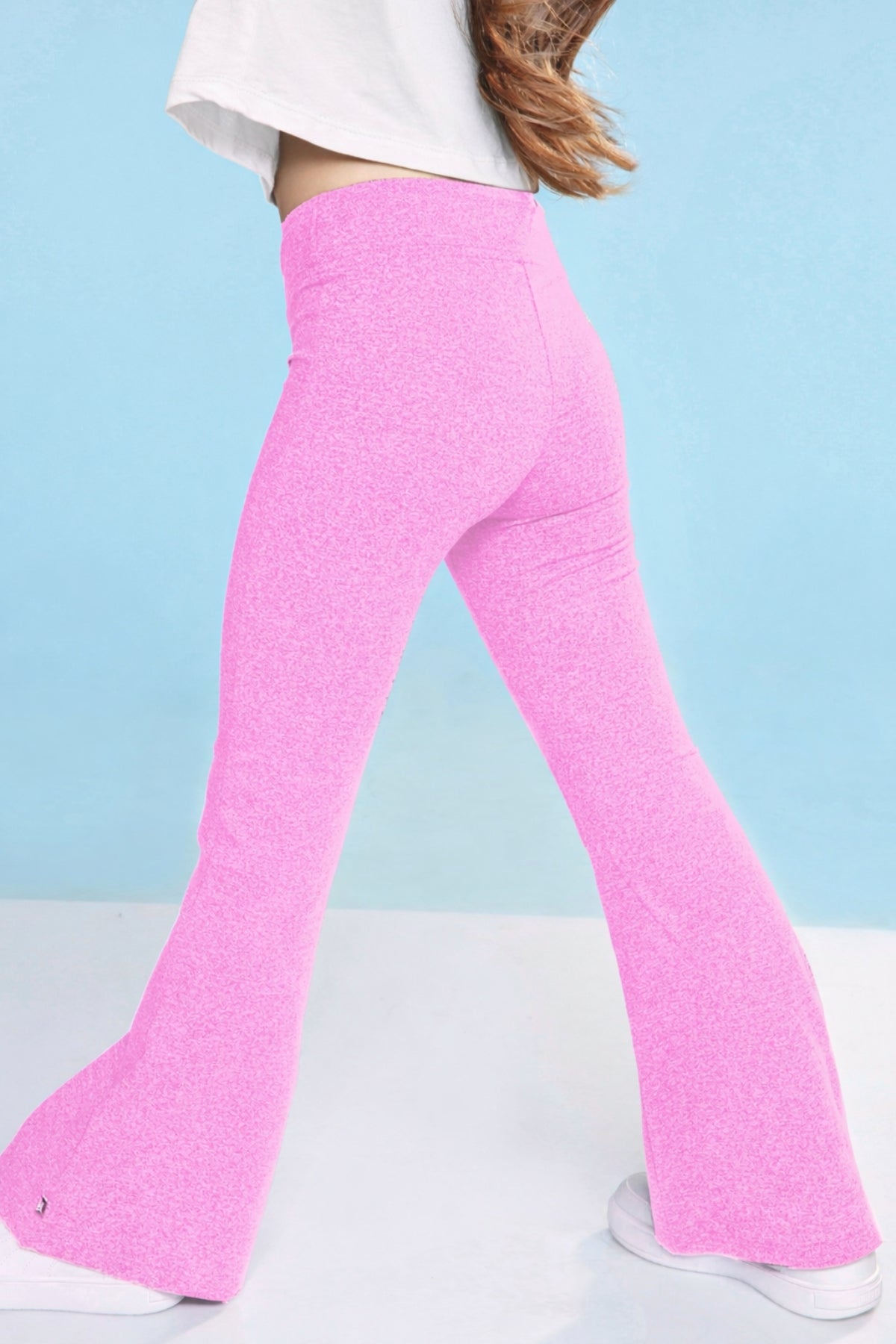 3-Pack Simply Soft Luxe Flare Legging - Candy Pink | Candy Purple | Vintage Denim Bow - NEW!