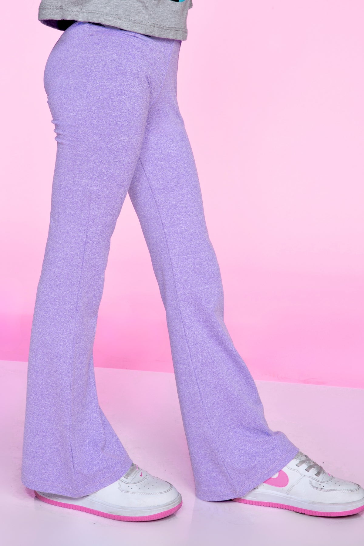3-Pack Simply Soft Luxe Flare Legging - Candy Pink | Candy Purple | Vintage Denim Bow - NEW!