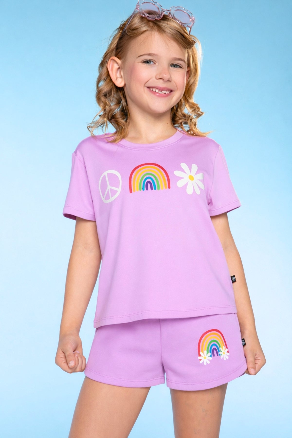 Simply Soft Easy Tee. - Ivory Gingham Daydream