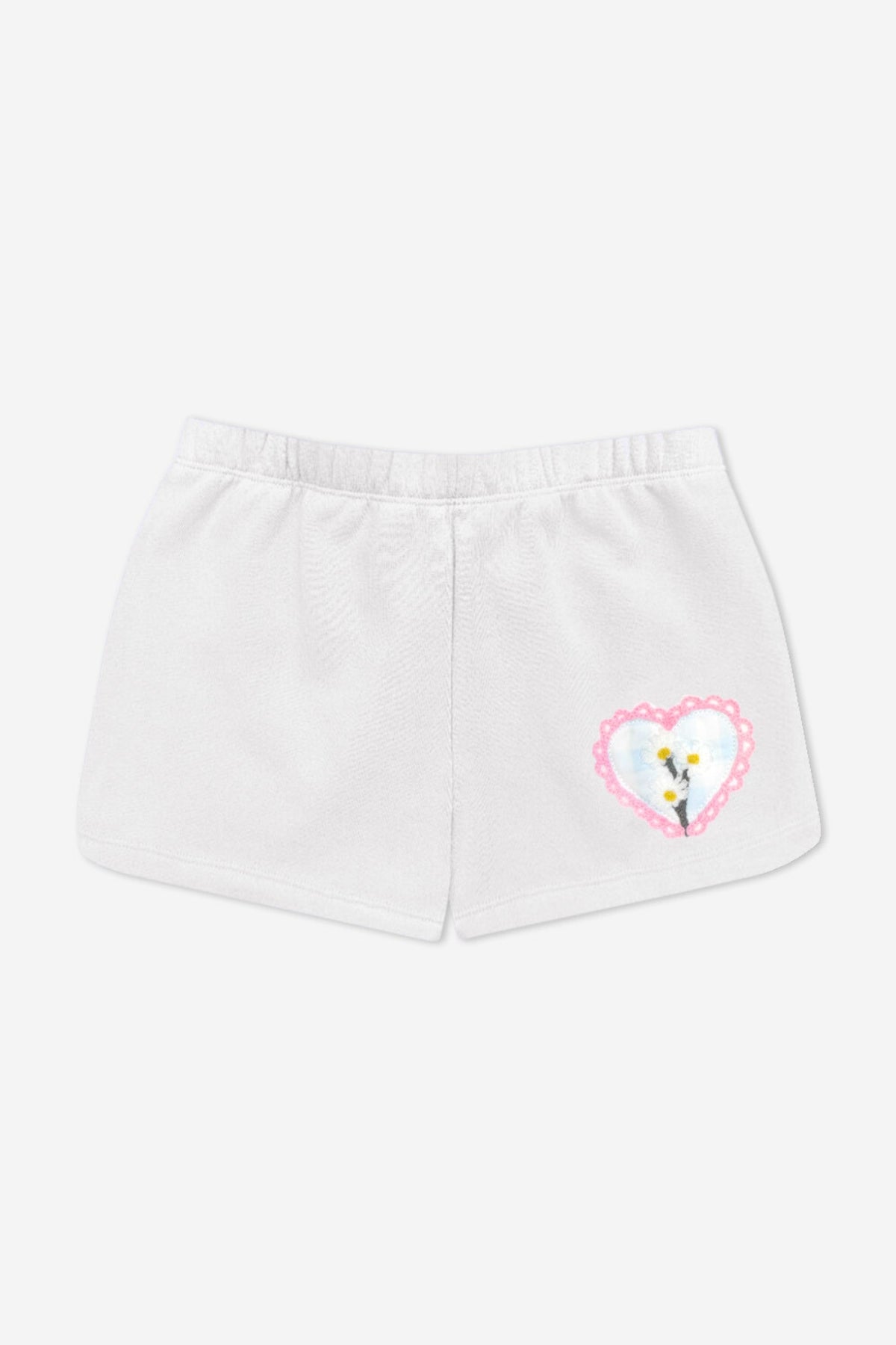 Cloud Soft French Terry Dolphin Short - Blush Ditsy Lilac Floral