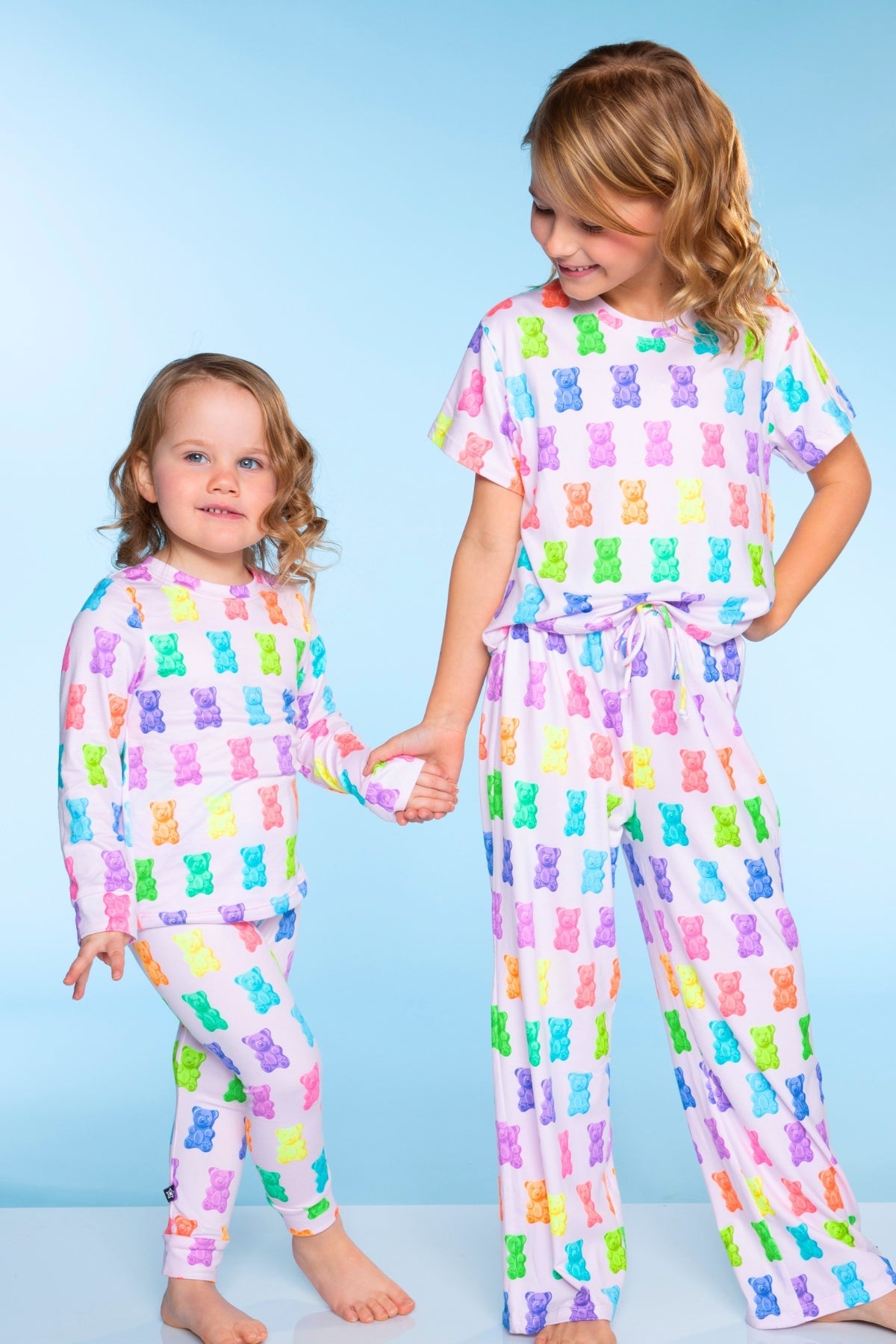 Simply Soft Easy Tee & Karate Pant - Pink Gingham Leopard