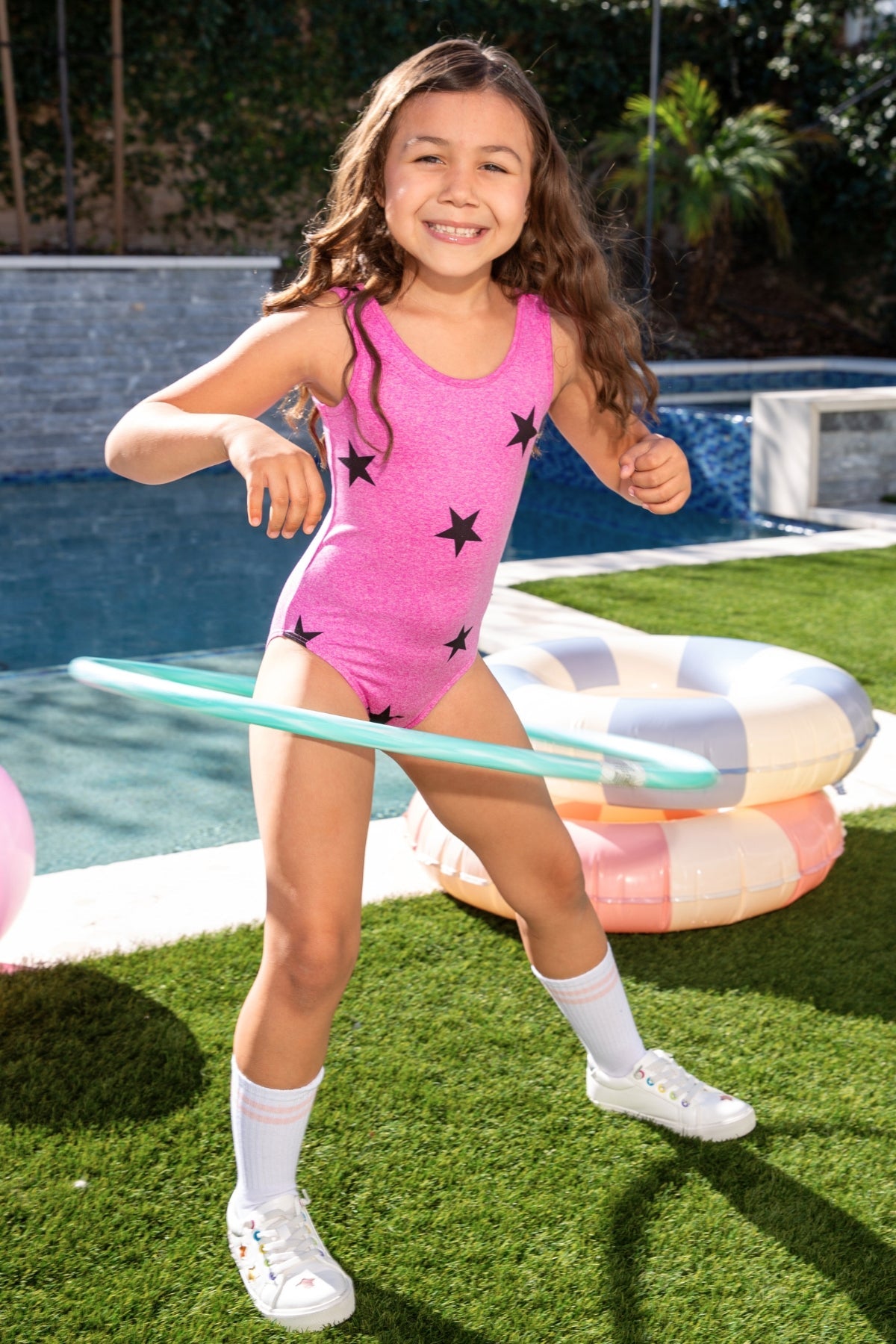 Simply Soft Luxe Tank Leotard - Rainbow Camo