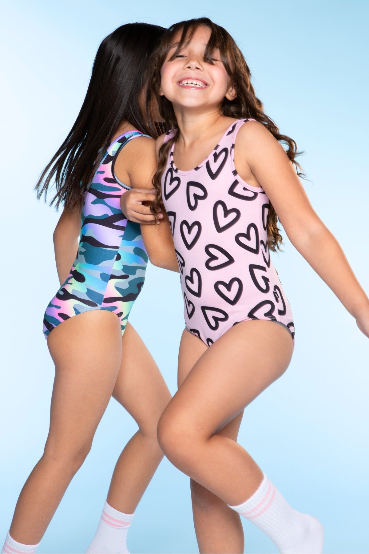 Simply Soft Luxe Tank Leotard - Rainbow Camo