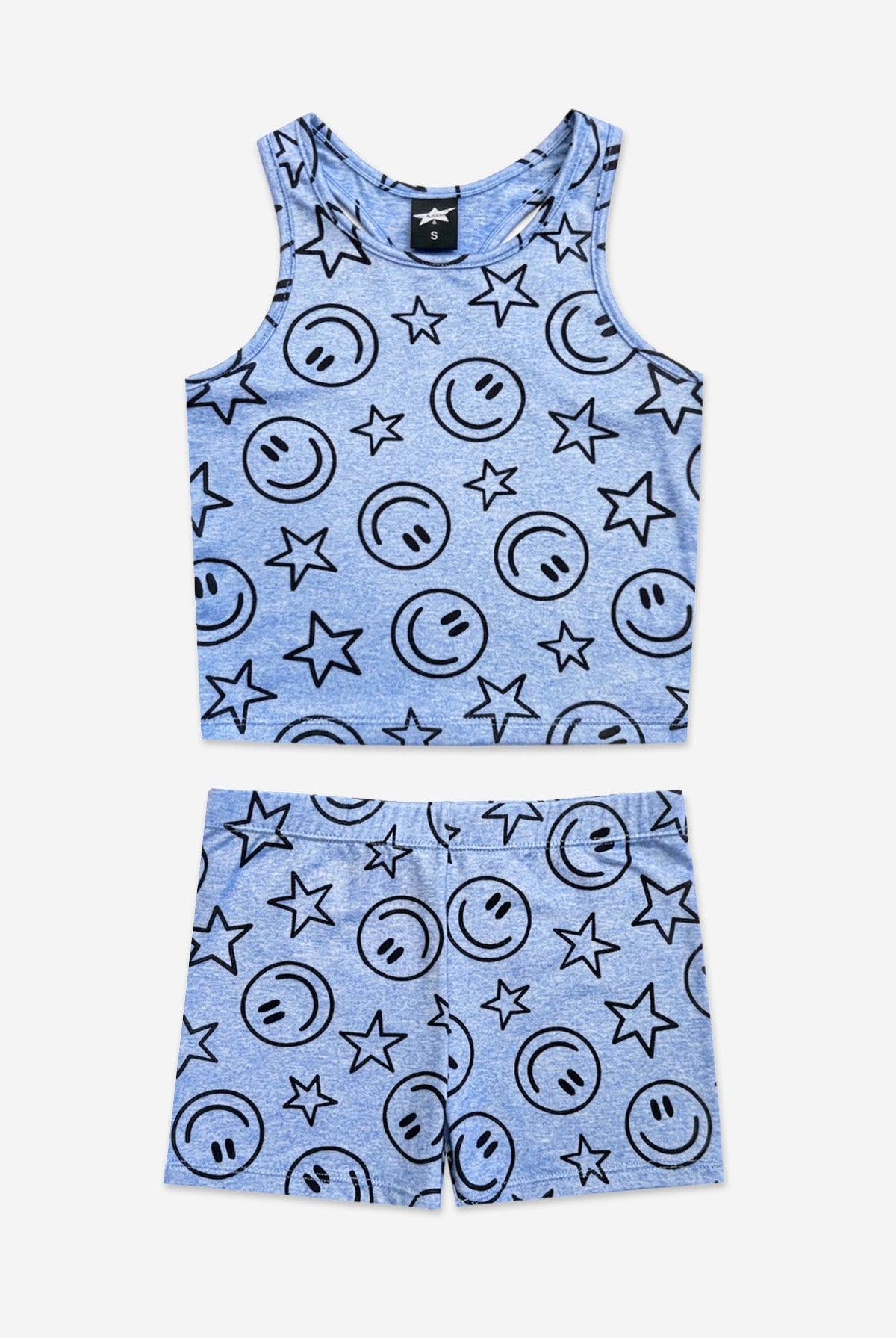 Simply Soft Luxe Cropped Racerback Tank & Tumble Short