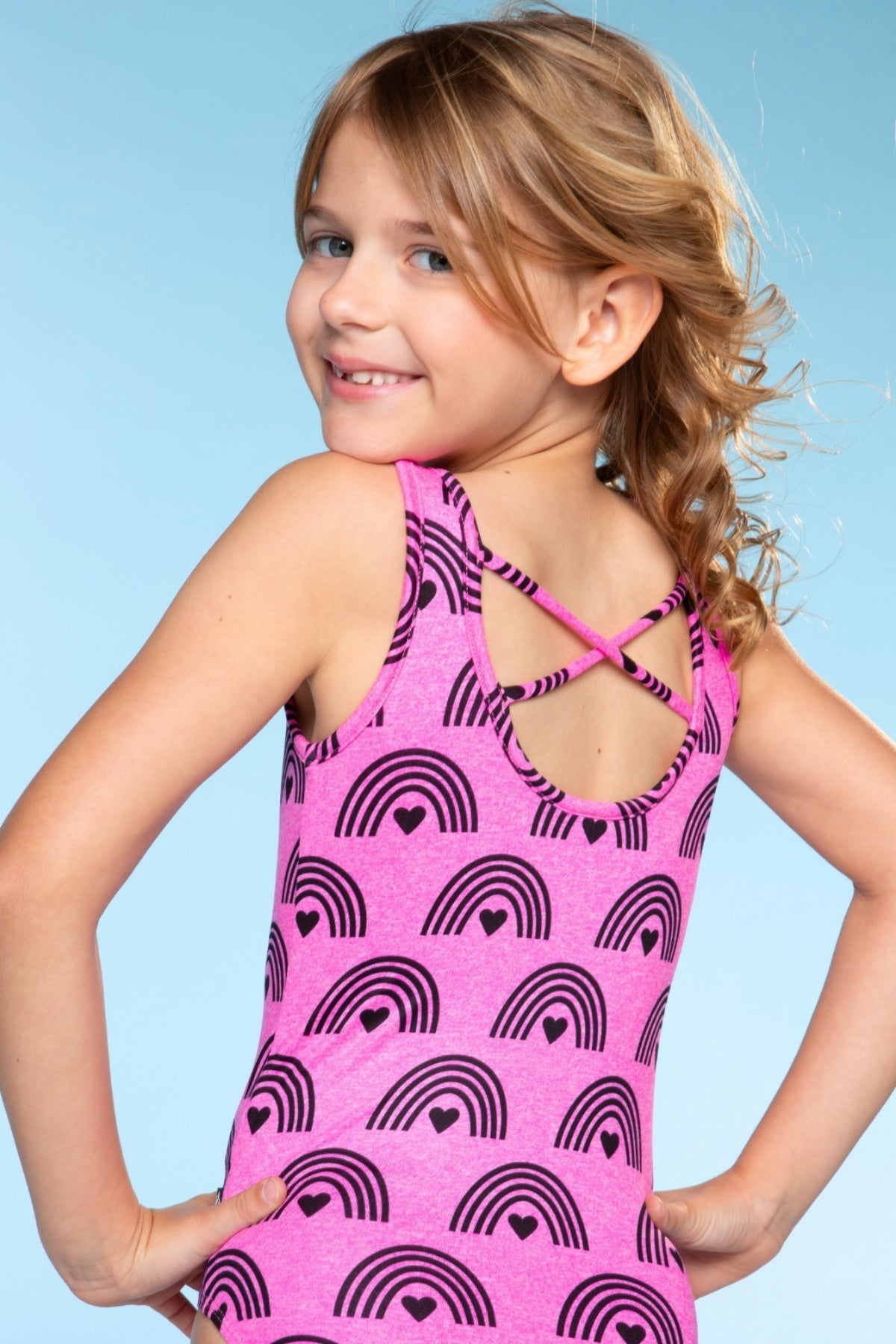 Simply Soft Luxe Tank Leotard - Rainbow Camo
