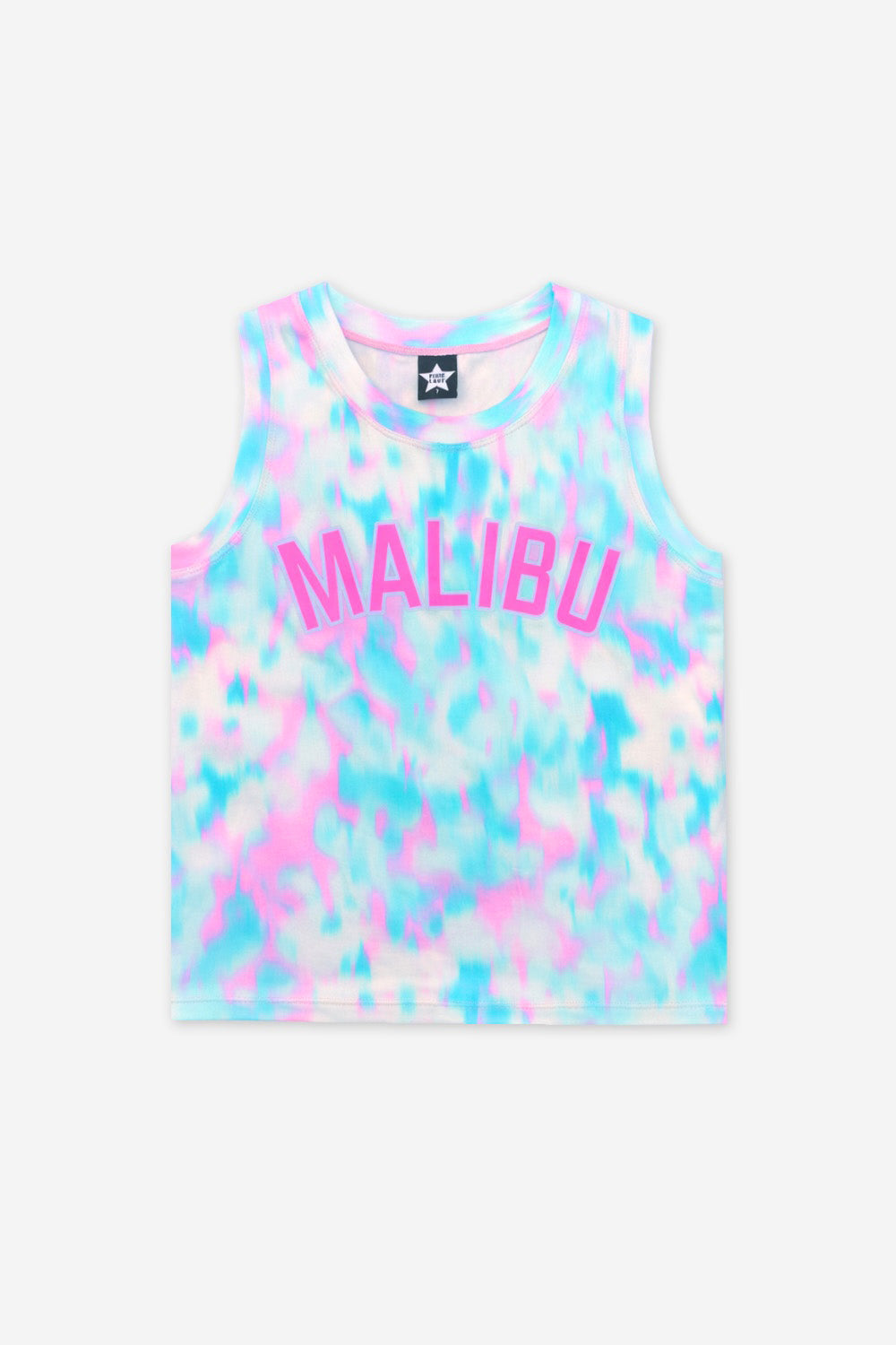 Simply Soft Easy Tank - Lt Pink Gummy Bear Rainbow