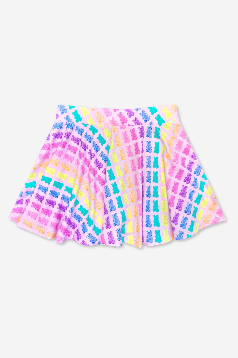 Simply Soft Skort - Pink Daisy Rainbow