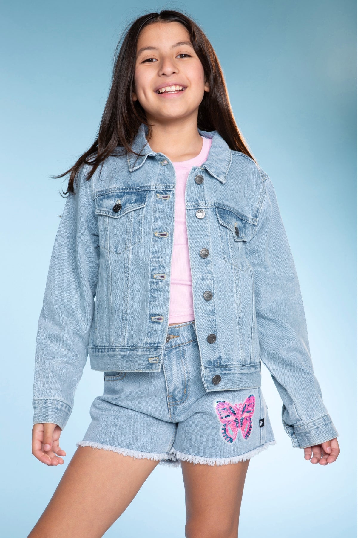 Denim Girlfriend Short - Denim