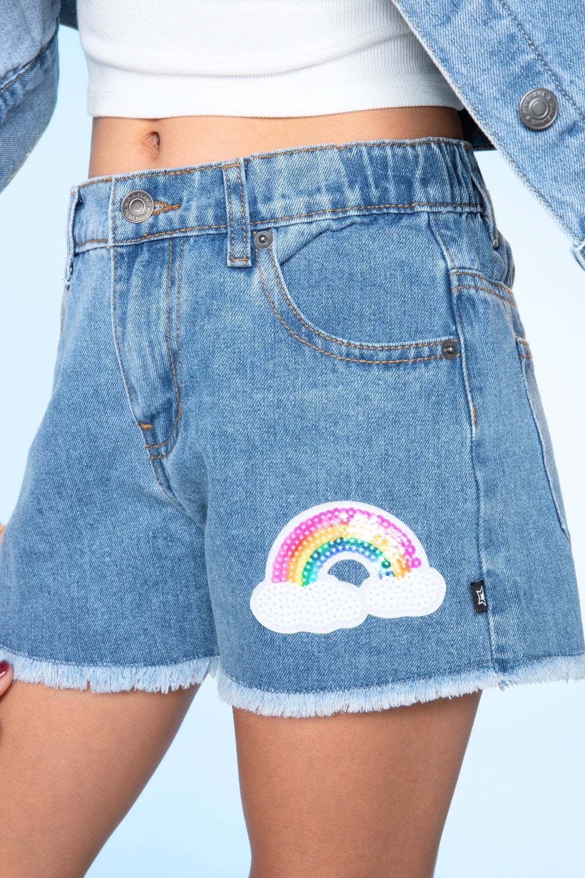 Denim Girlfriend Short - Denim