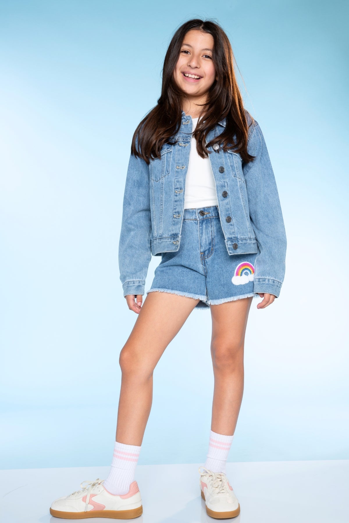 Denim Girlfriend Short - Denim