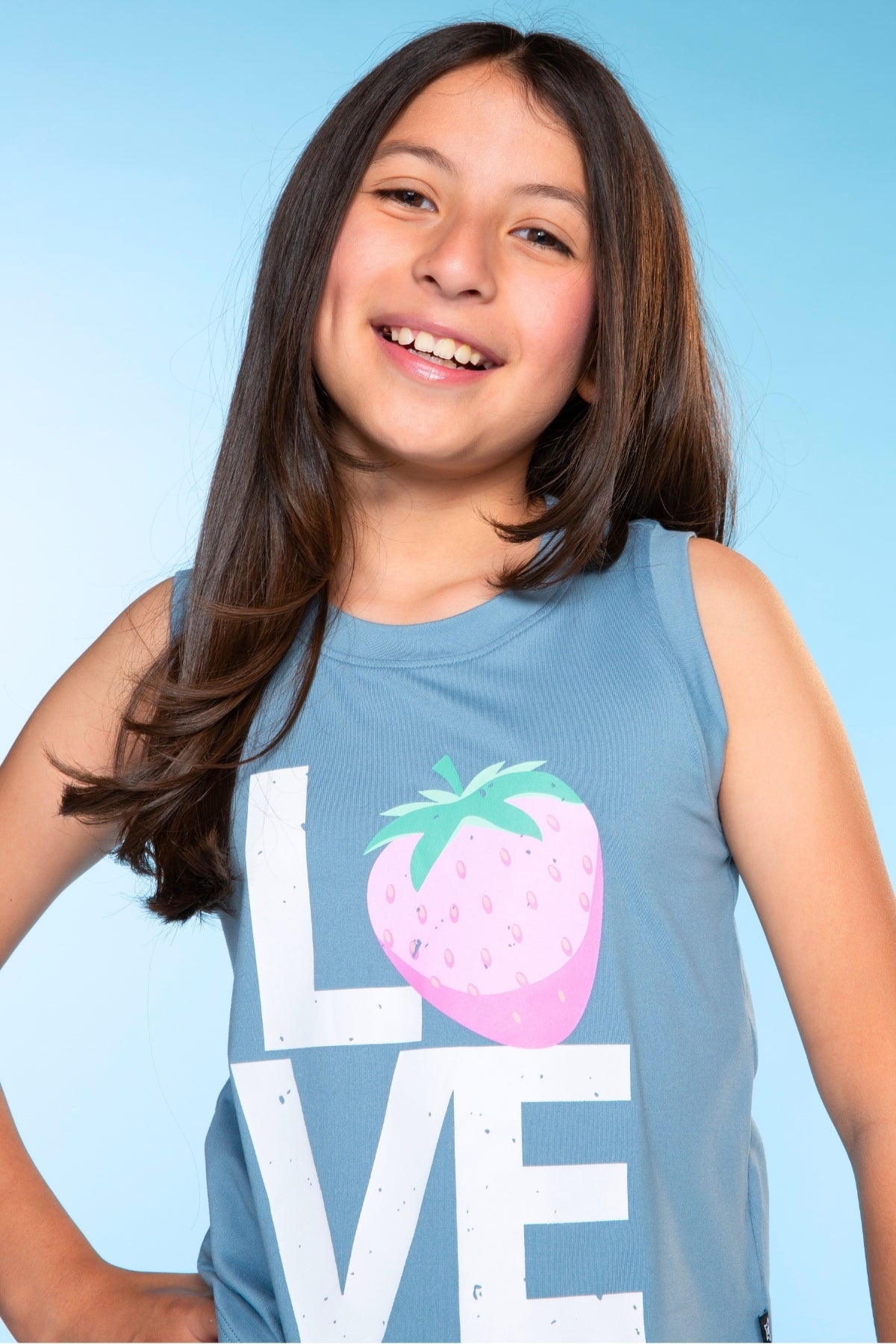 Simply Soft Tank & Dolphin Short Set - Pink Tie Dye Strawberry Bow