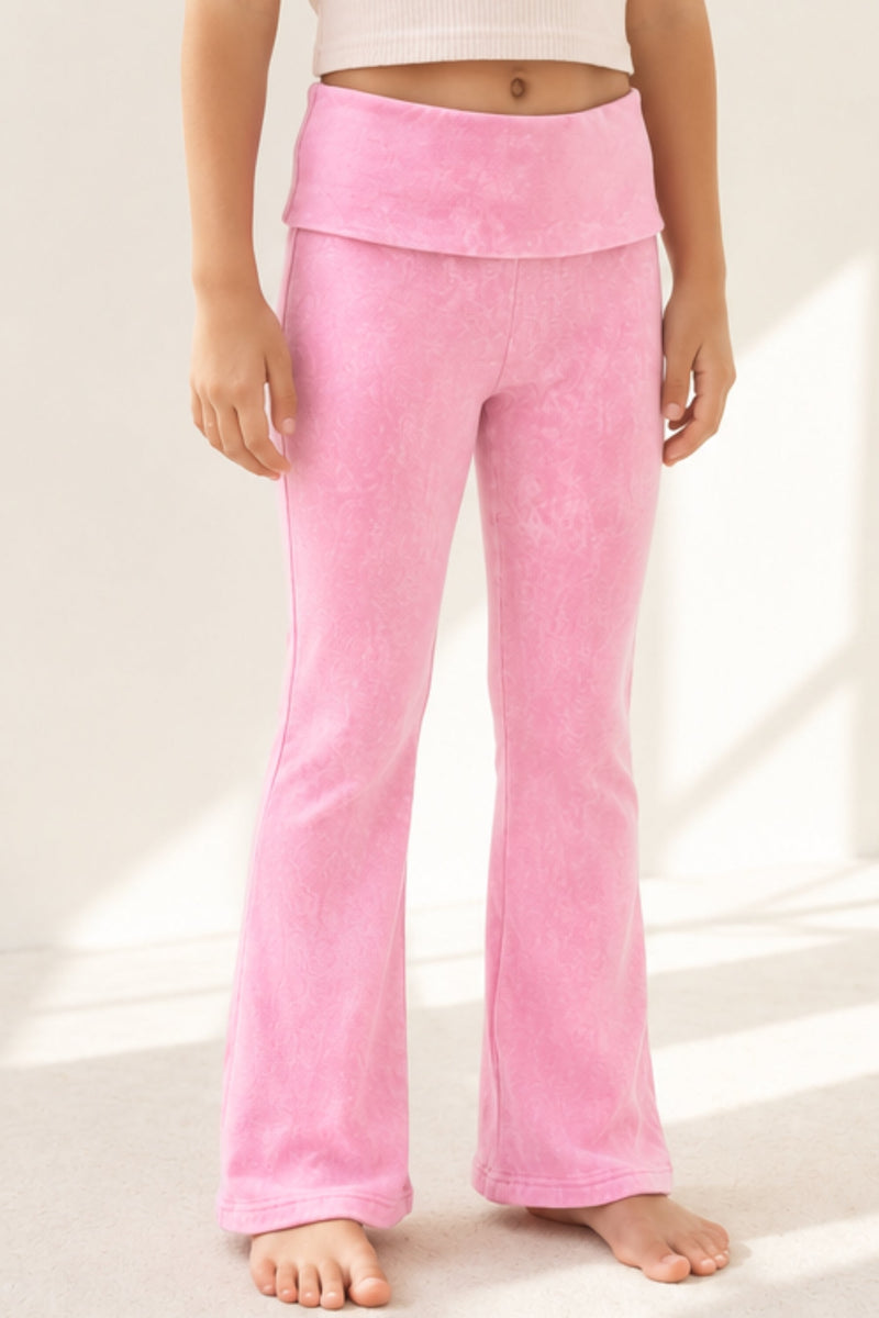 Vintage Washed Foldover Flare