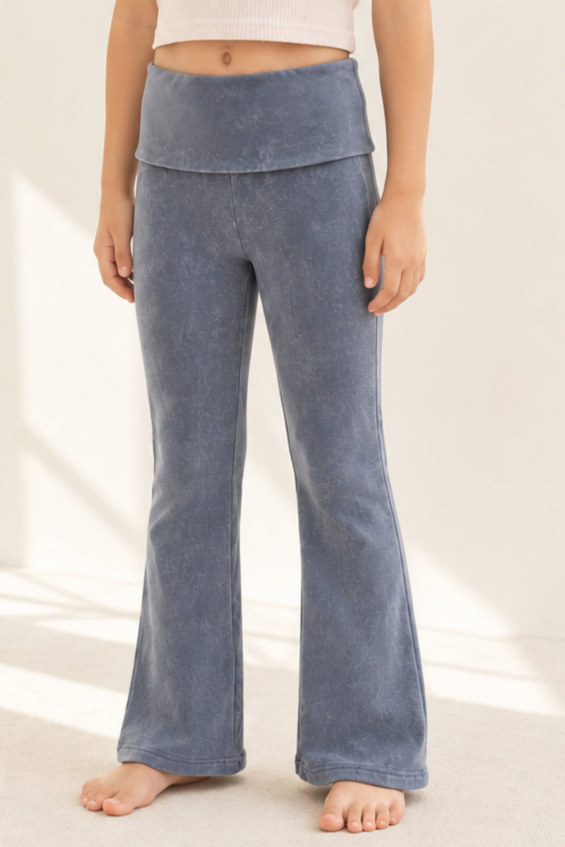 Vintage Washed Foldover Flare