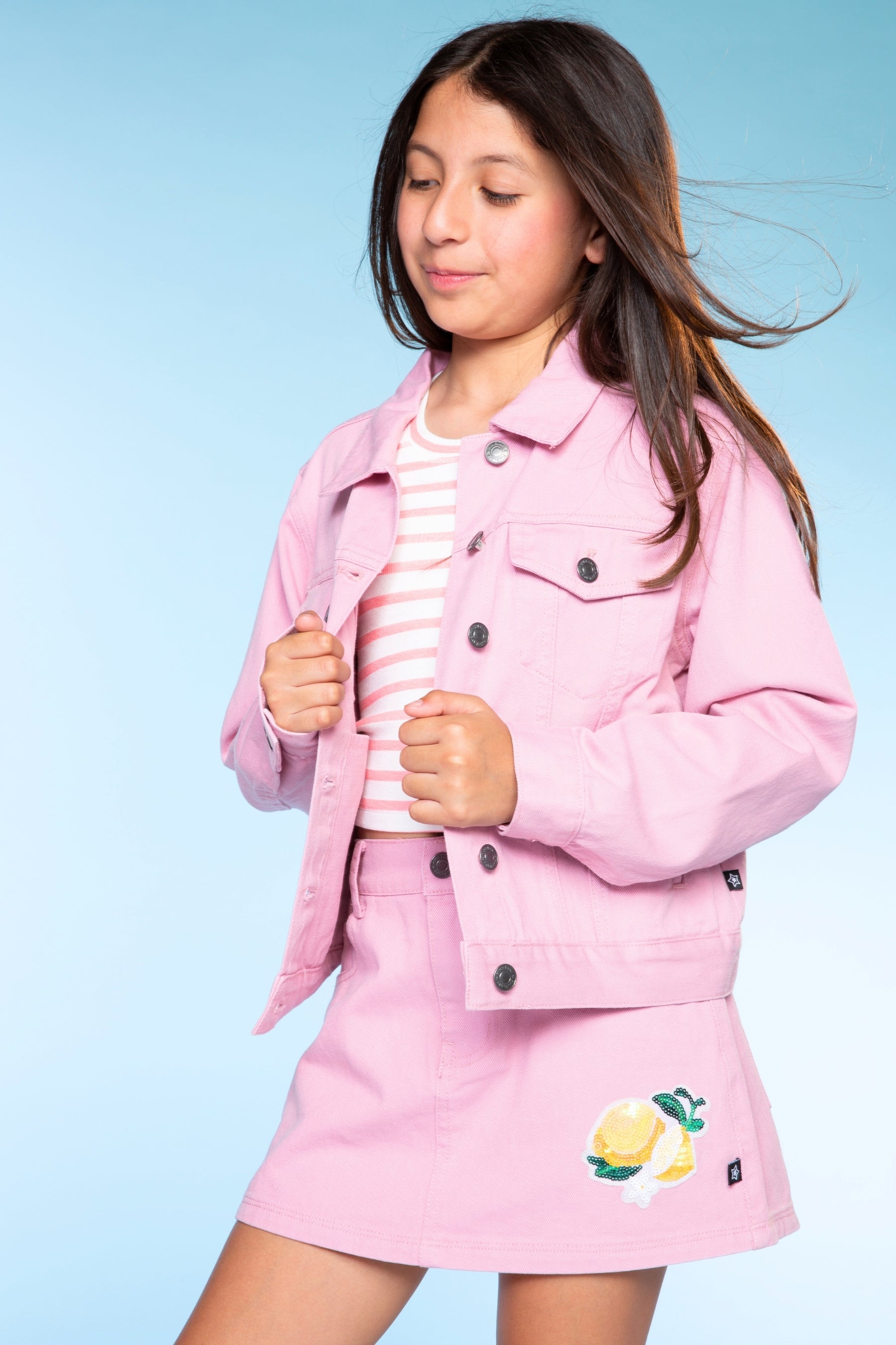 The Perfect Denim Jacket - Lt Denim Milkshake