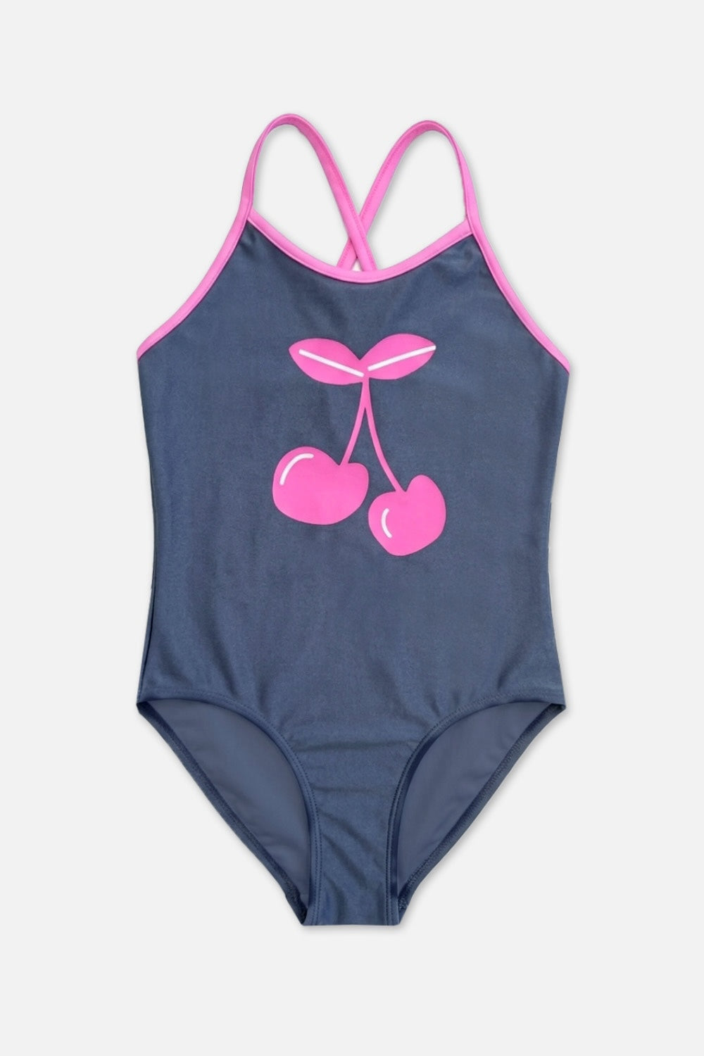 Strappy One Piece Swimsuit - Pink Bleach Tie Dye