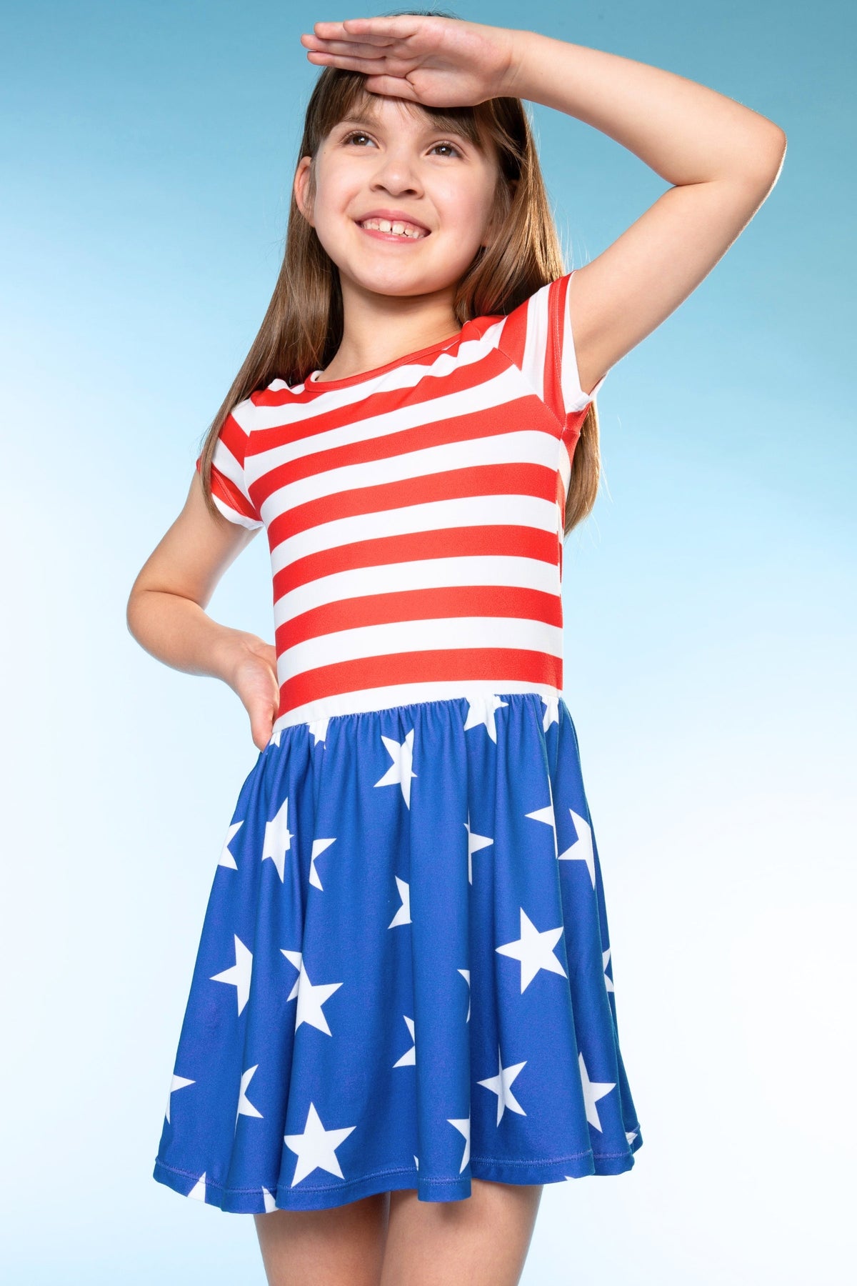 Simply Soft Short Sleeve Be Happy Dress - Pink Birthday Cake