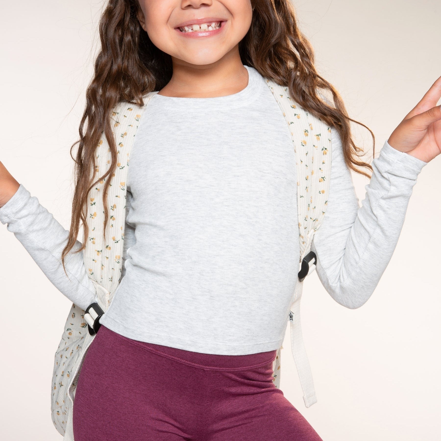 Ultra-Soft Ribbed Long Sleeve Fitted Tee