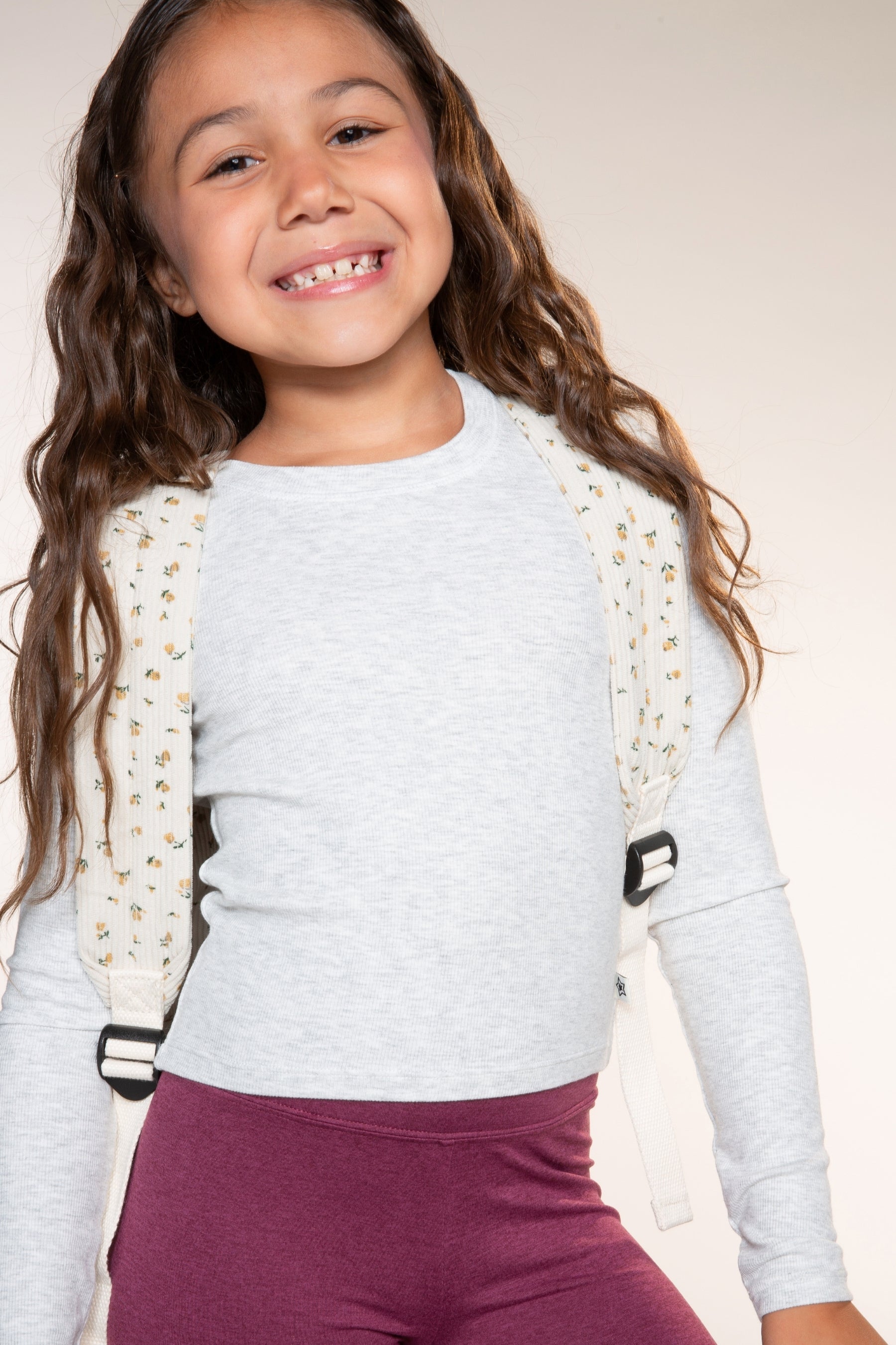 Ultra-Soft Ribbed Long Sleeve Fitted Tee - Soft Lilac - NEW!