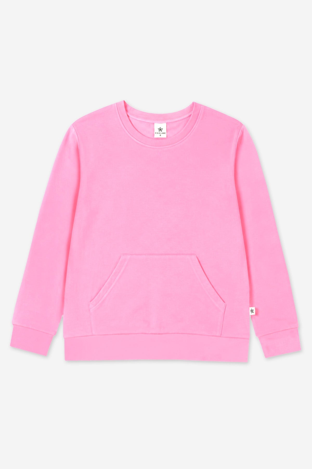 Simply Soft Kanga Pocket Crew Top - Black - NEW!
