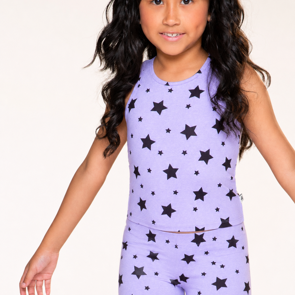 Simply Soft Luxe Cropped Racerback Tank & Tumble Short